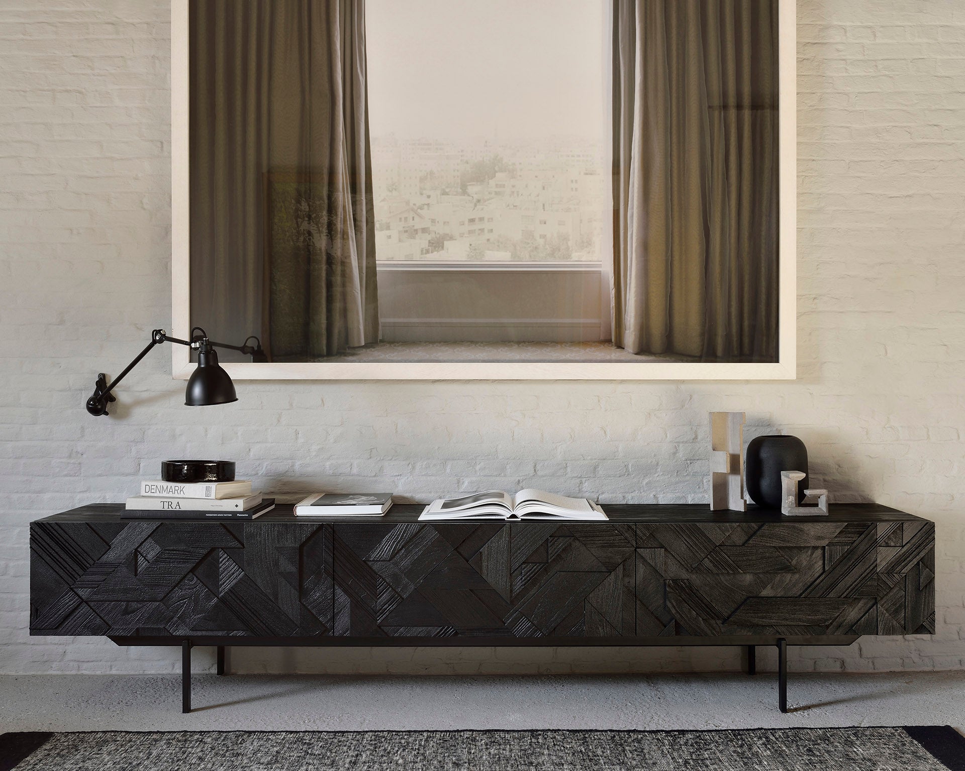 Graphic TV Cupboard - Goode Studio