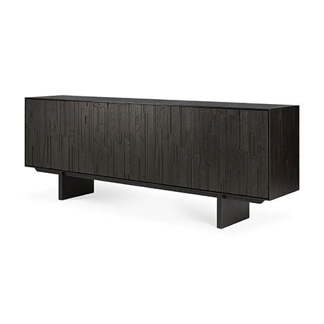 Teak-Mosaic-sideboard-4-doors-side-cut-Goode-Studio