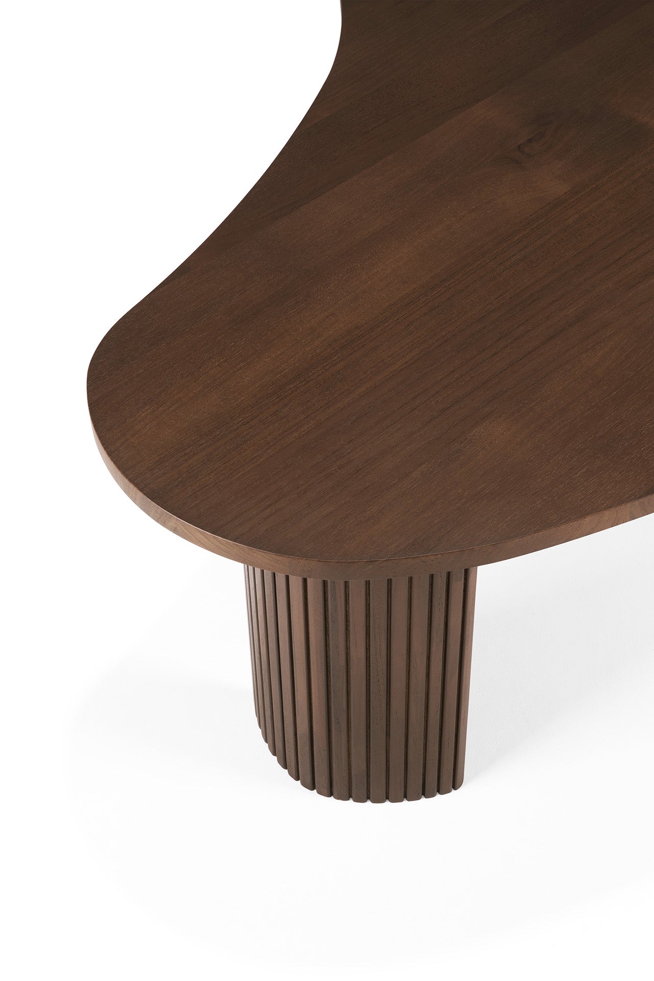 Boomerang Coffee Table, Teak Brown - Goode Studio