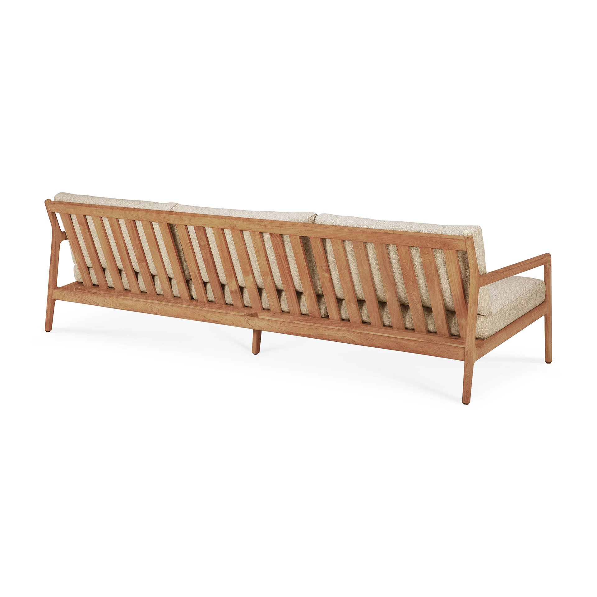 Jack 3 Seater Outdoor Sofa, Teak - Goode Studio