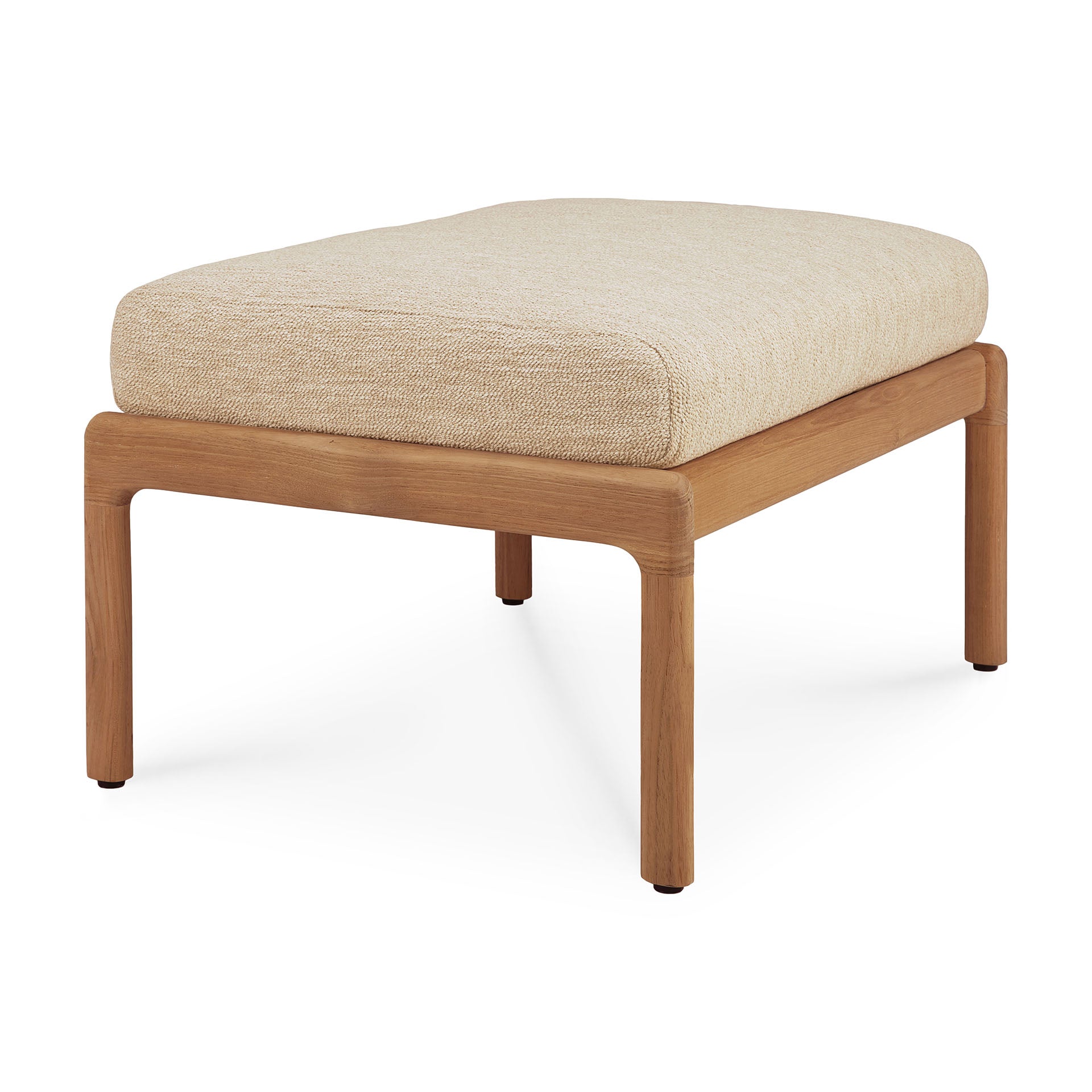 Teak-Jack-outdoor-footstool-natural-fabric-front-cut-Goode-Studio