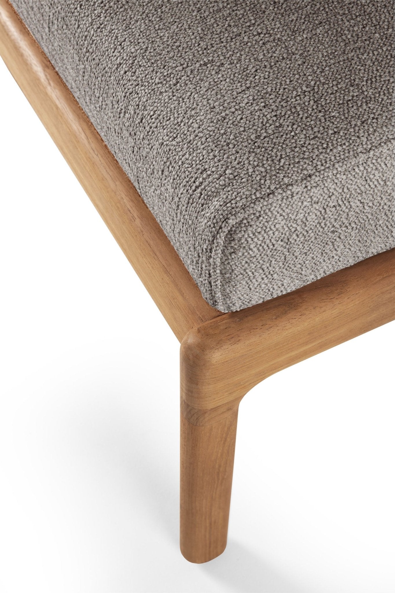 Jack Outdoor Footstool - Teak - Goode Studio