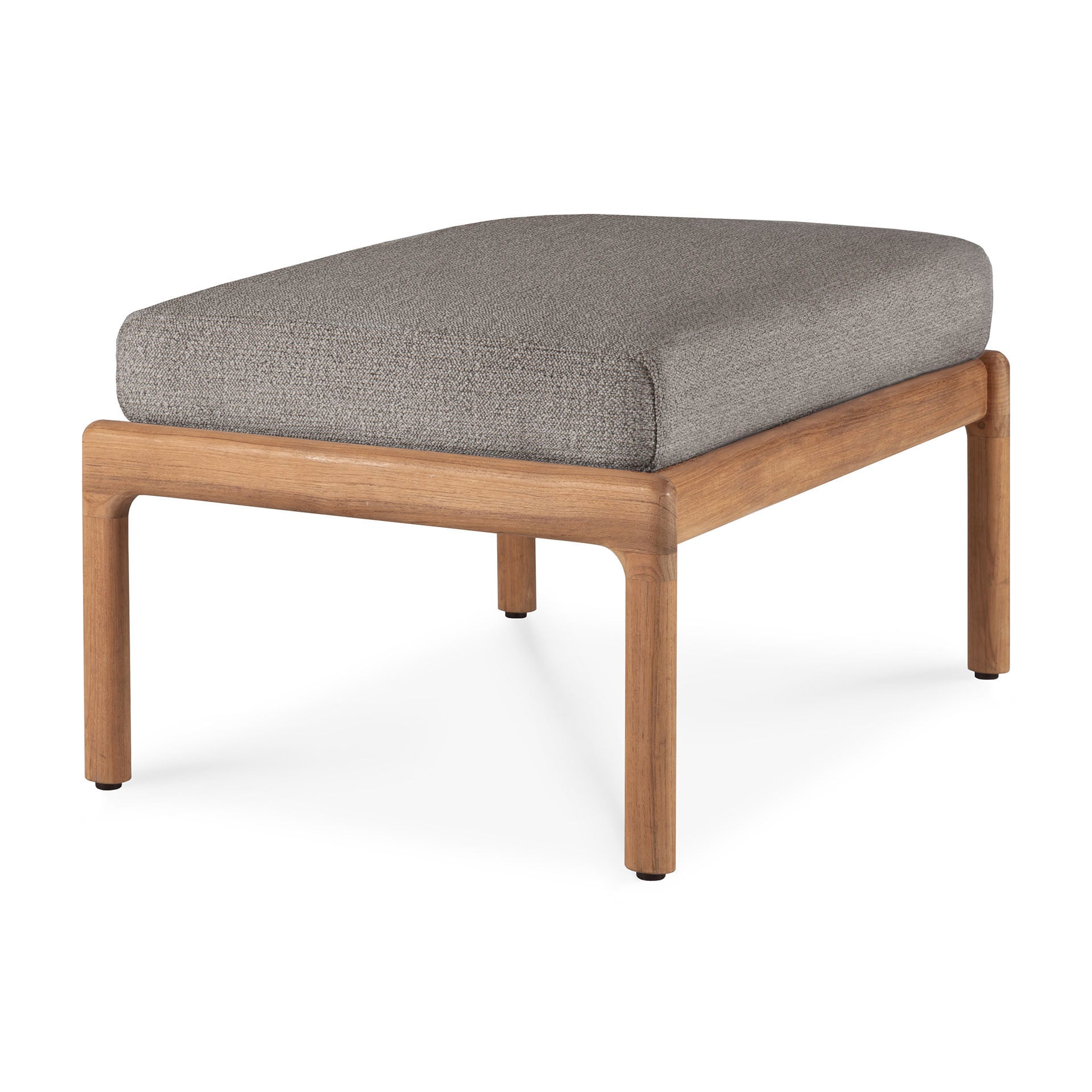Jack Outdoor Footstool - Teak - Goode Studio