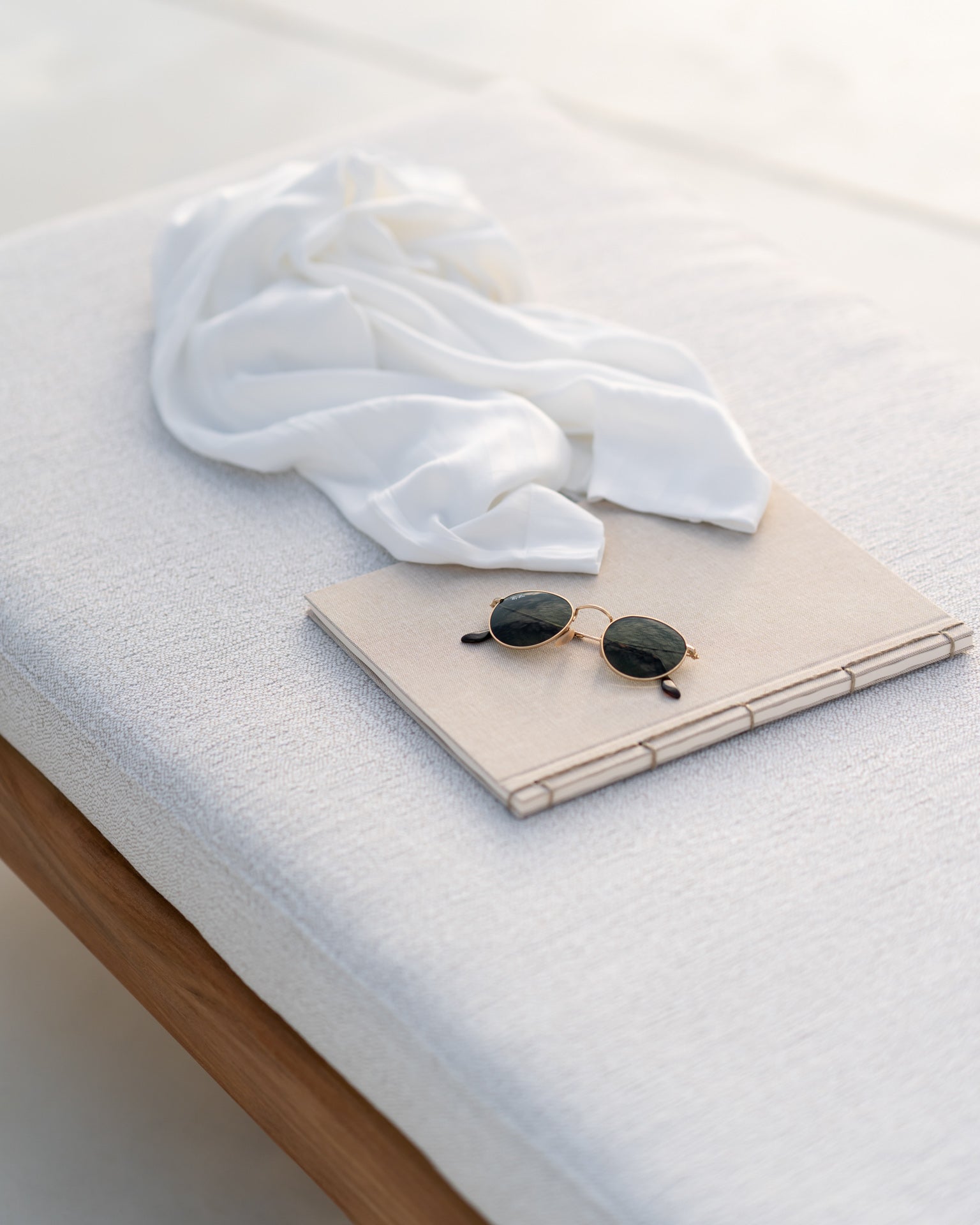 Jack Outdoor Adjustable Lounger Frame - Teak - Goode Studio