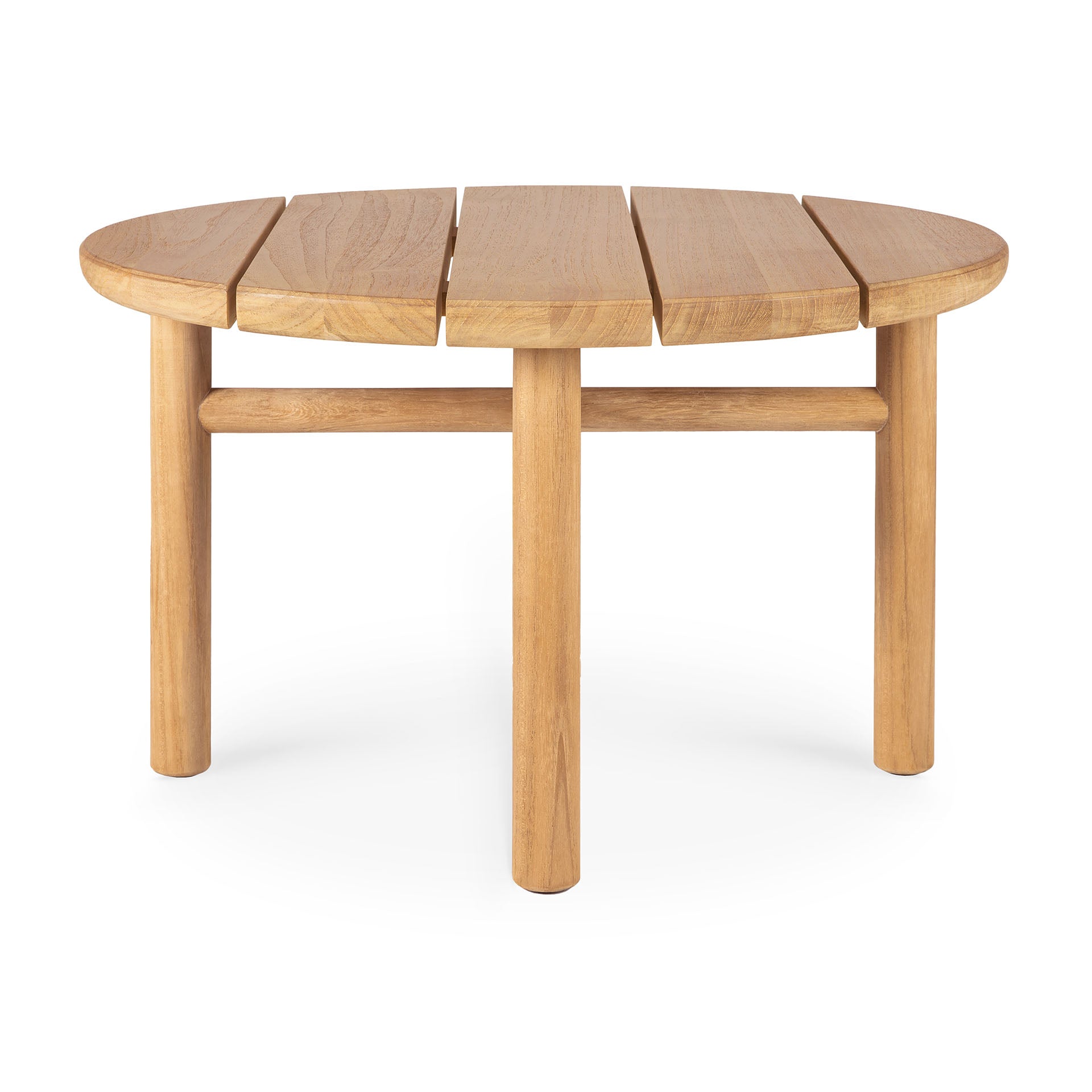 Teak-outdoor-Quatro-side-table-front-cut-Goode-Studio