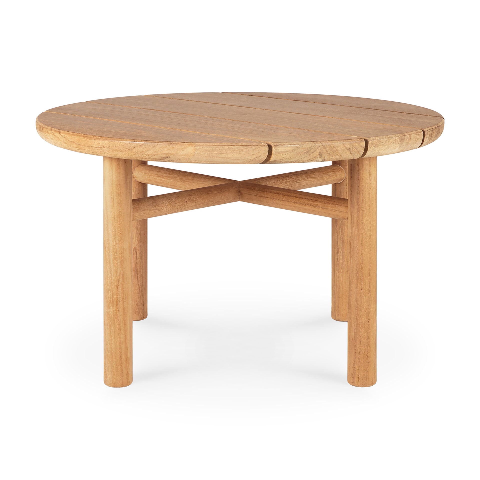 Teak-outdoor-Quatro-side-table-side-cut-Goode-Studio