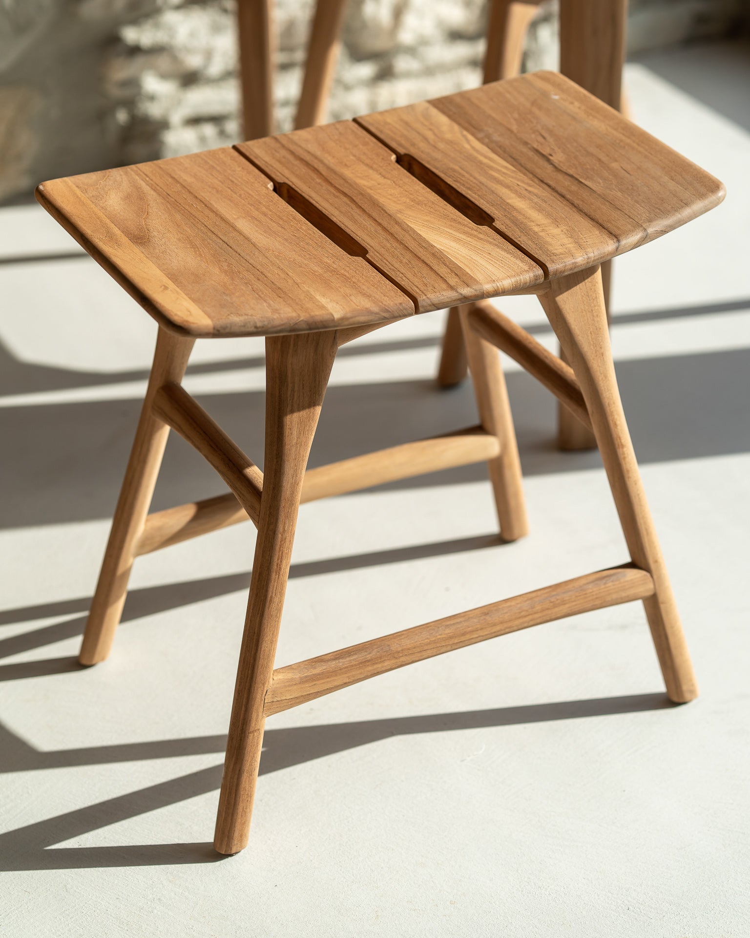 Osso Outdoor Dining Stool - Goode Studio