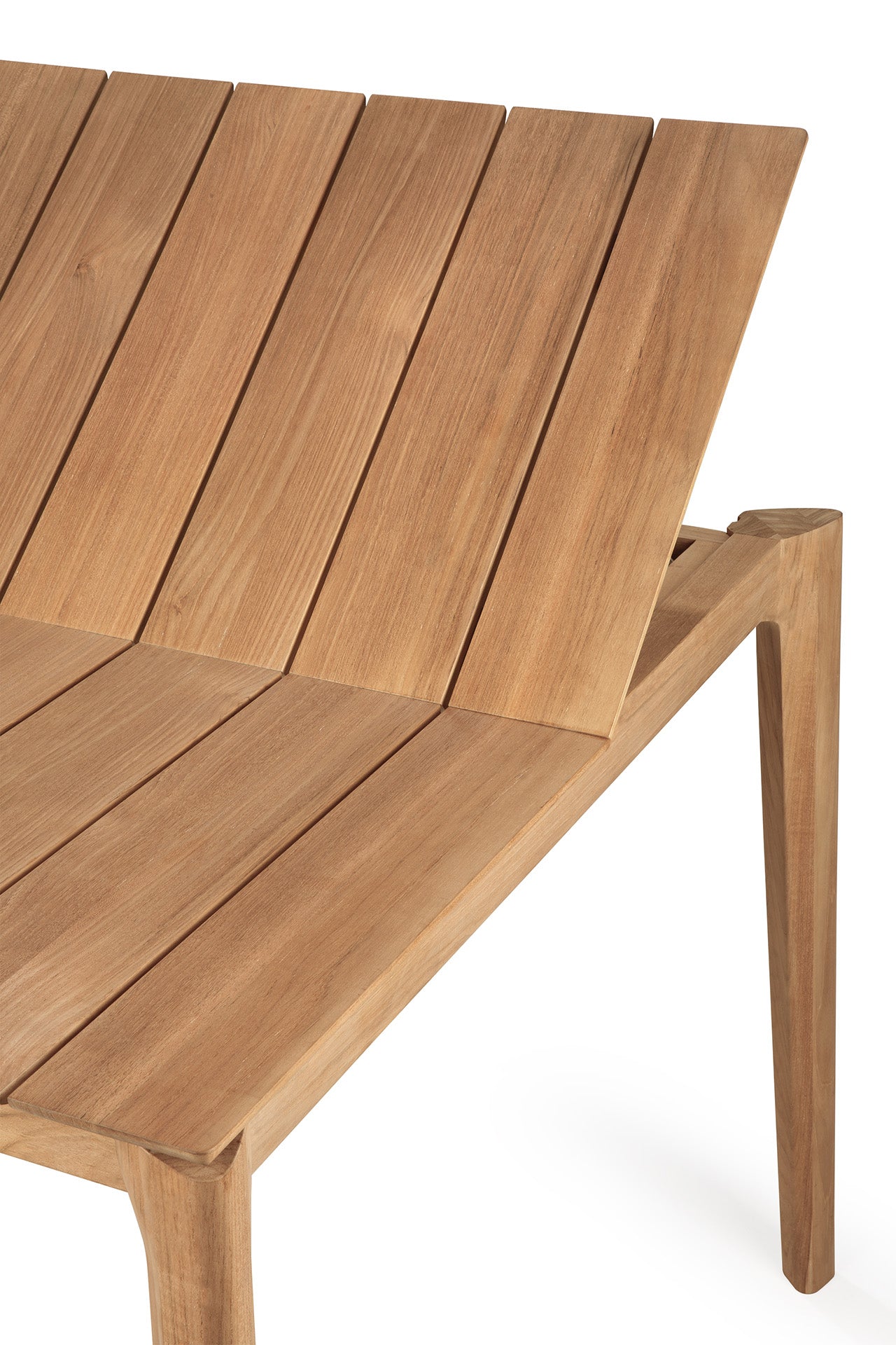 Bok-outdoor-extendable-dining-table-teak-rectangular-cut-Goode-Studio