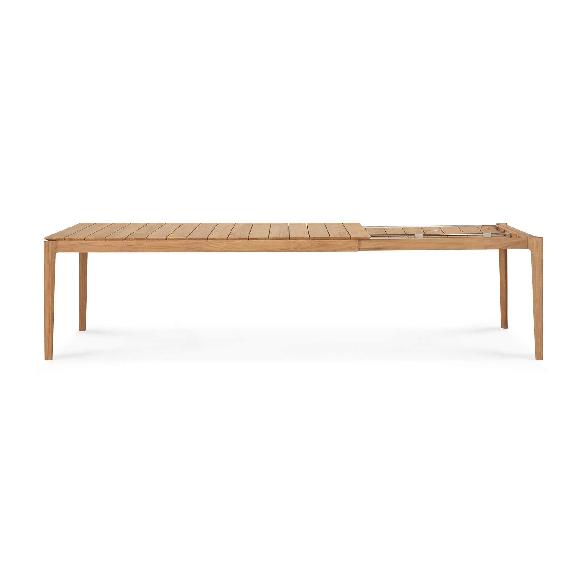 Bok-outdoor-extendable-dining-table-teak-rectangular-cut-Goode-Studio
