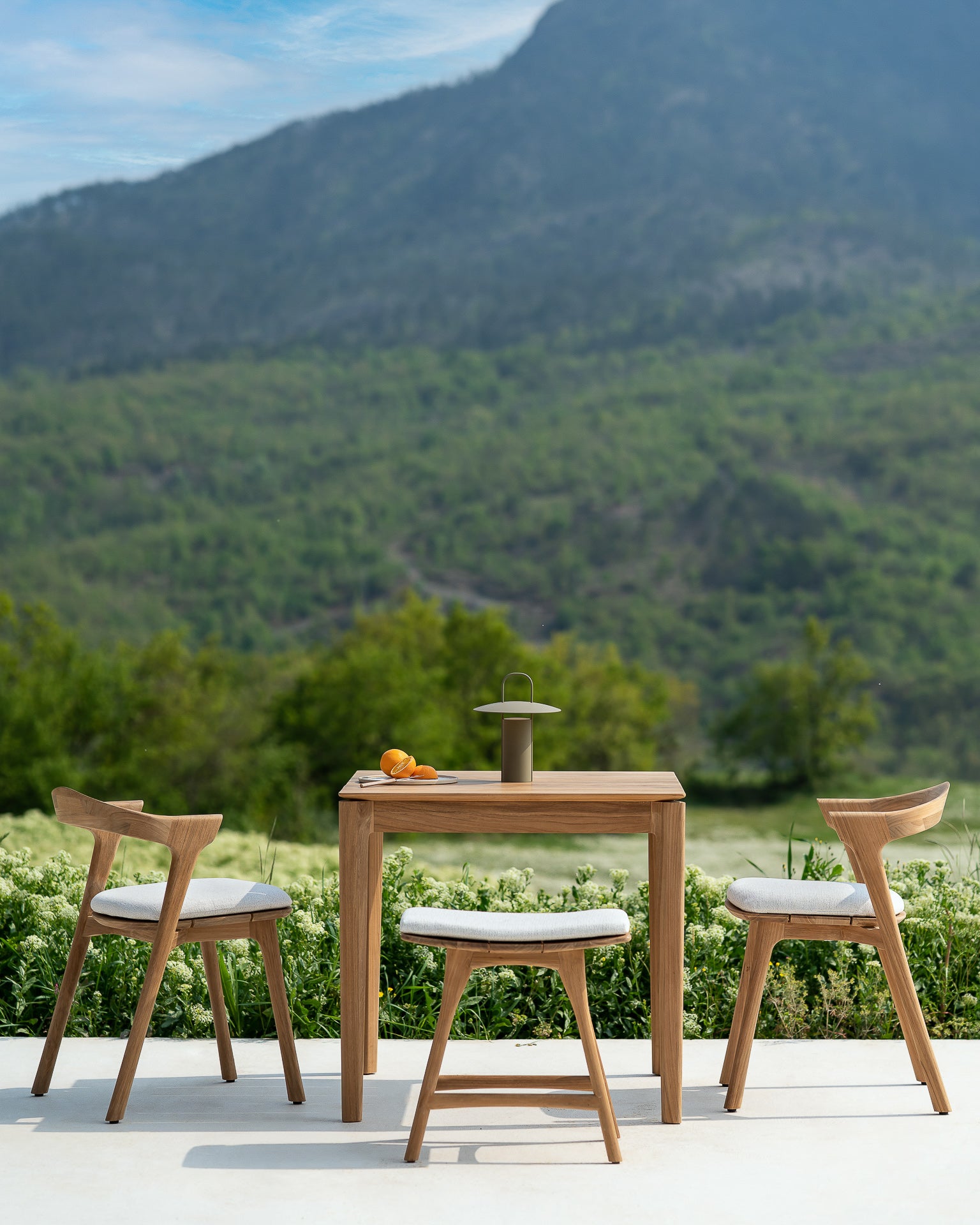 Osso Outdoor Dining Stool - Goode Studio