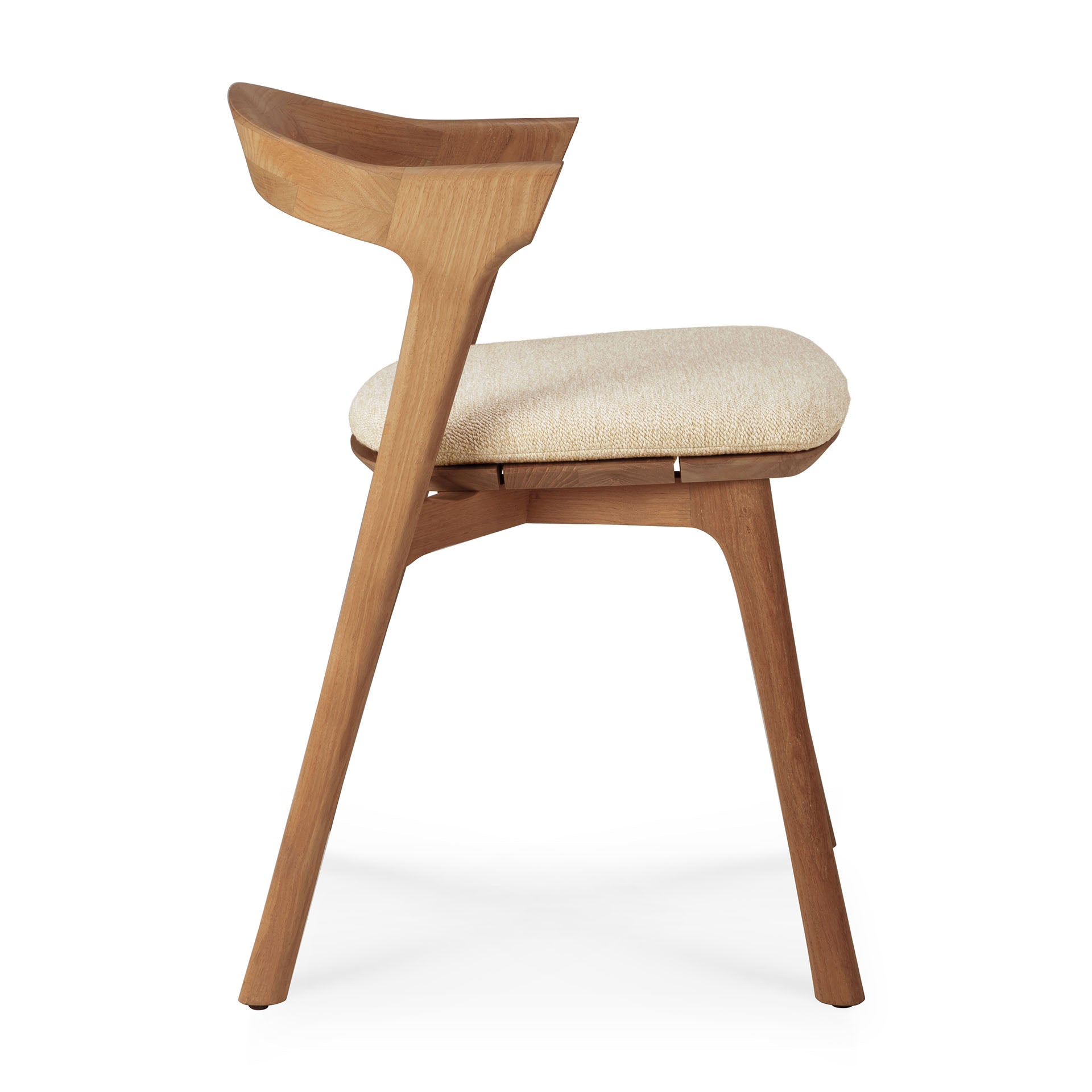 Bok Outdoor Dining Chair, Teak - Goode Studio