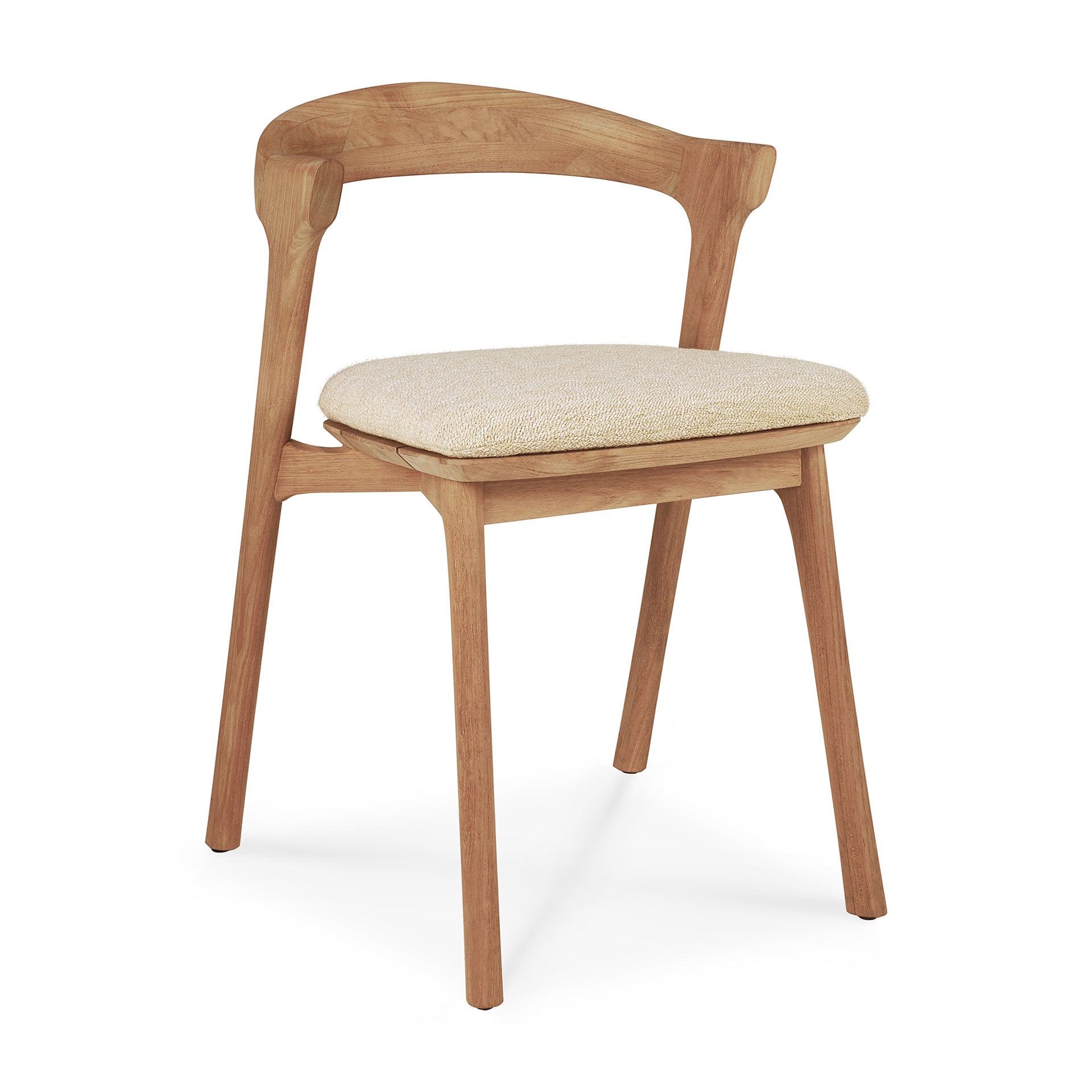 Bok Outdoor Dining Chair, Teak - Goode Studio