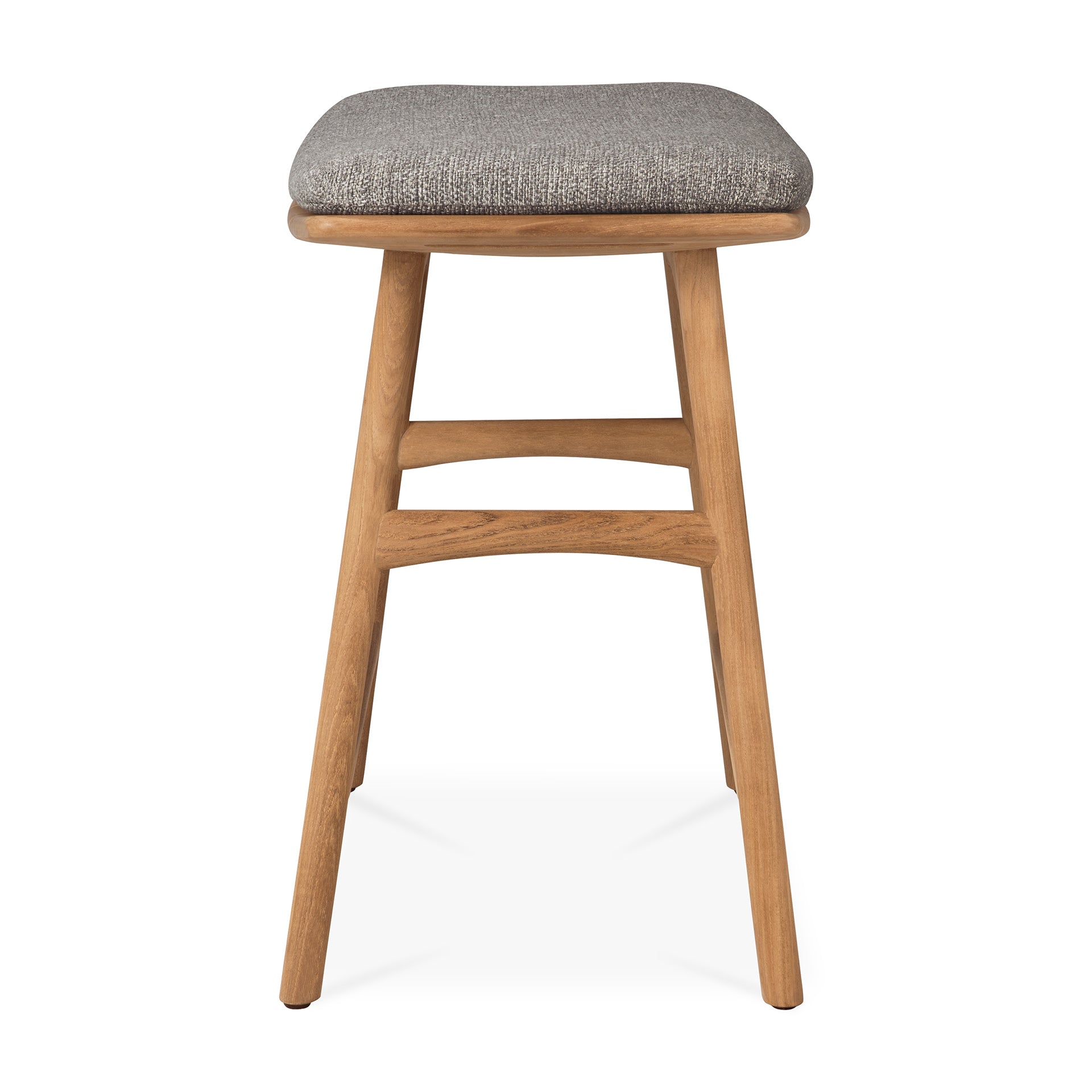 Osso-outdoor-stool-teak-Mocha-fabric-side-cut-Goode-Studio