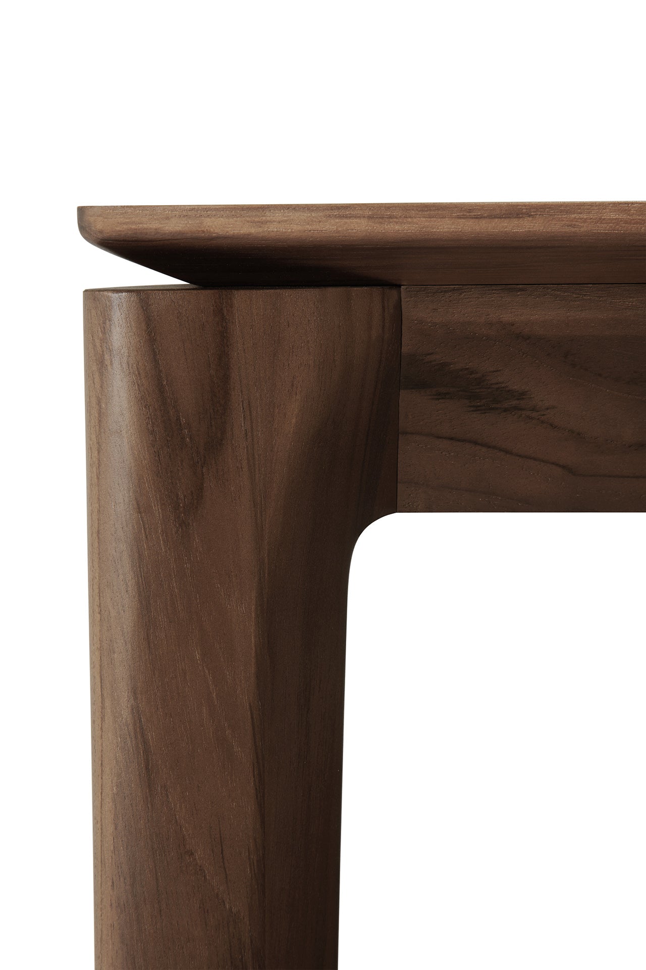 Bok Dining Table, Teak Brown, Rectangular - Goode Studio