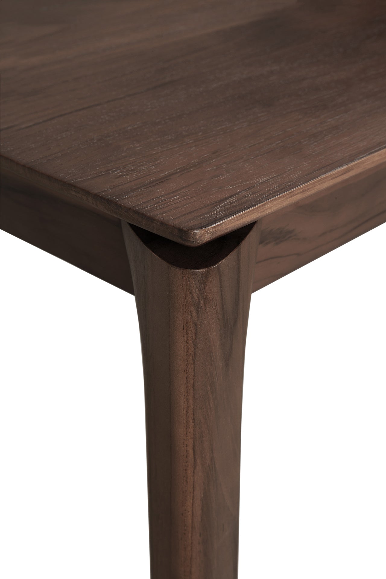 Bok Dining Table, Teak Brown, Rectangular - Goode Studio