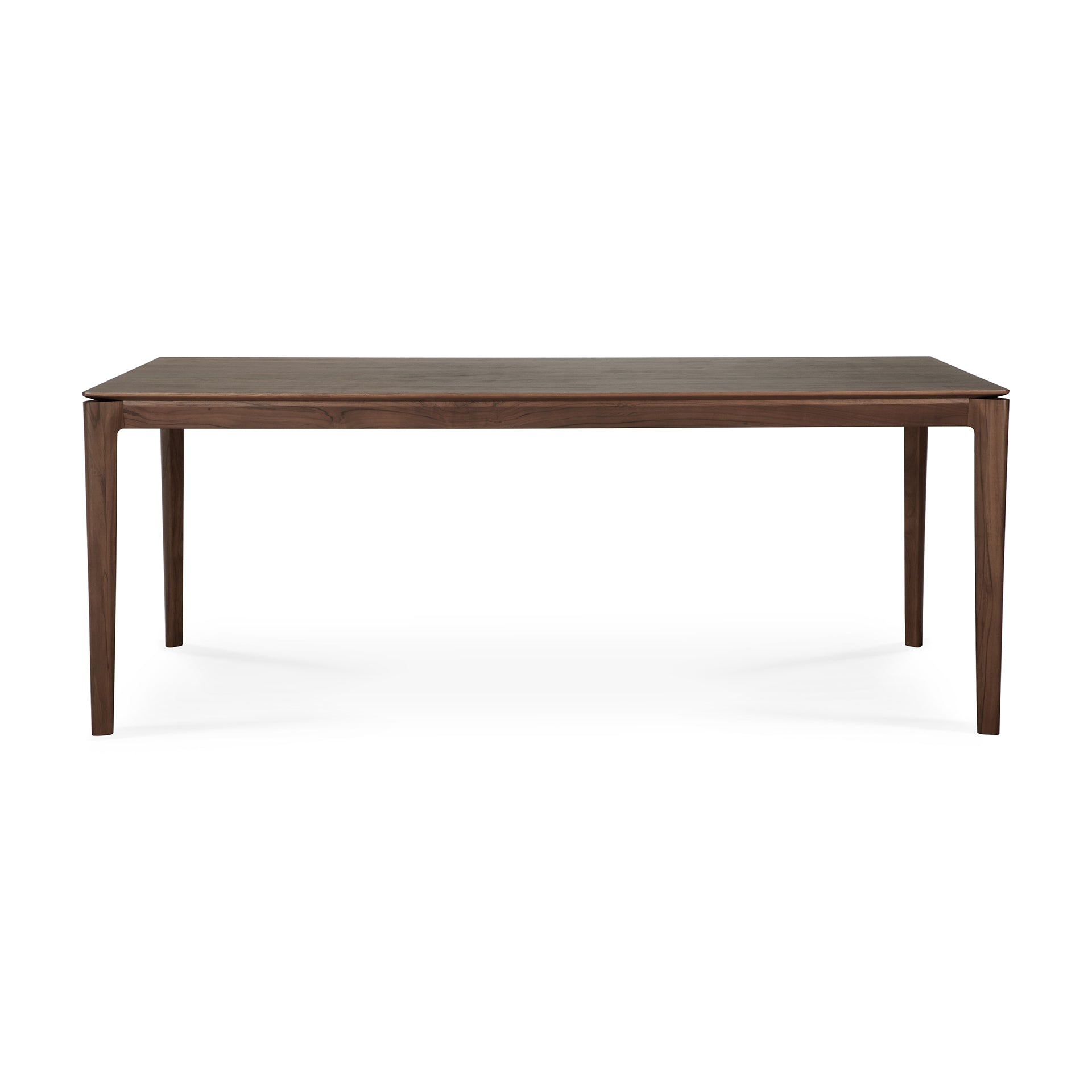 Bok Dining Table, Teak Brown, Rectangular - Goode Studio