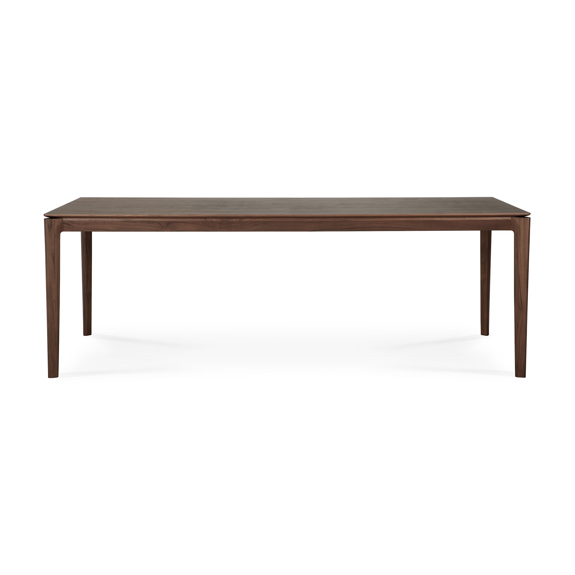 Bok Dining Table, Teak Brown, Rectangular - Goode Studio