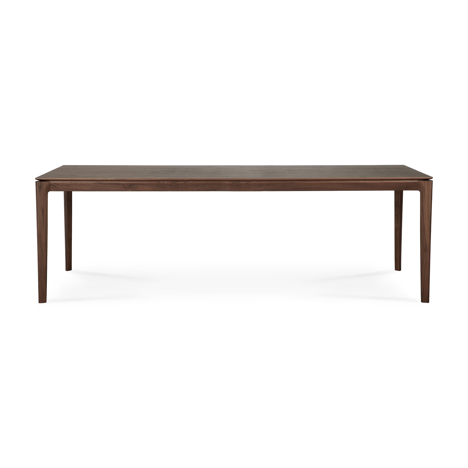 Bok Dining Table, Teak Brown, Rectangular - Goode Studio