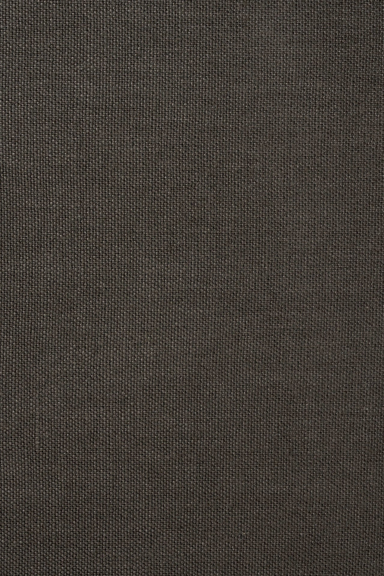 Panel-lounge-chair-varnished-teak-Dark-Brown-rattan-roasted-Grey-Linen-fabric-Goode-Studio