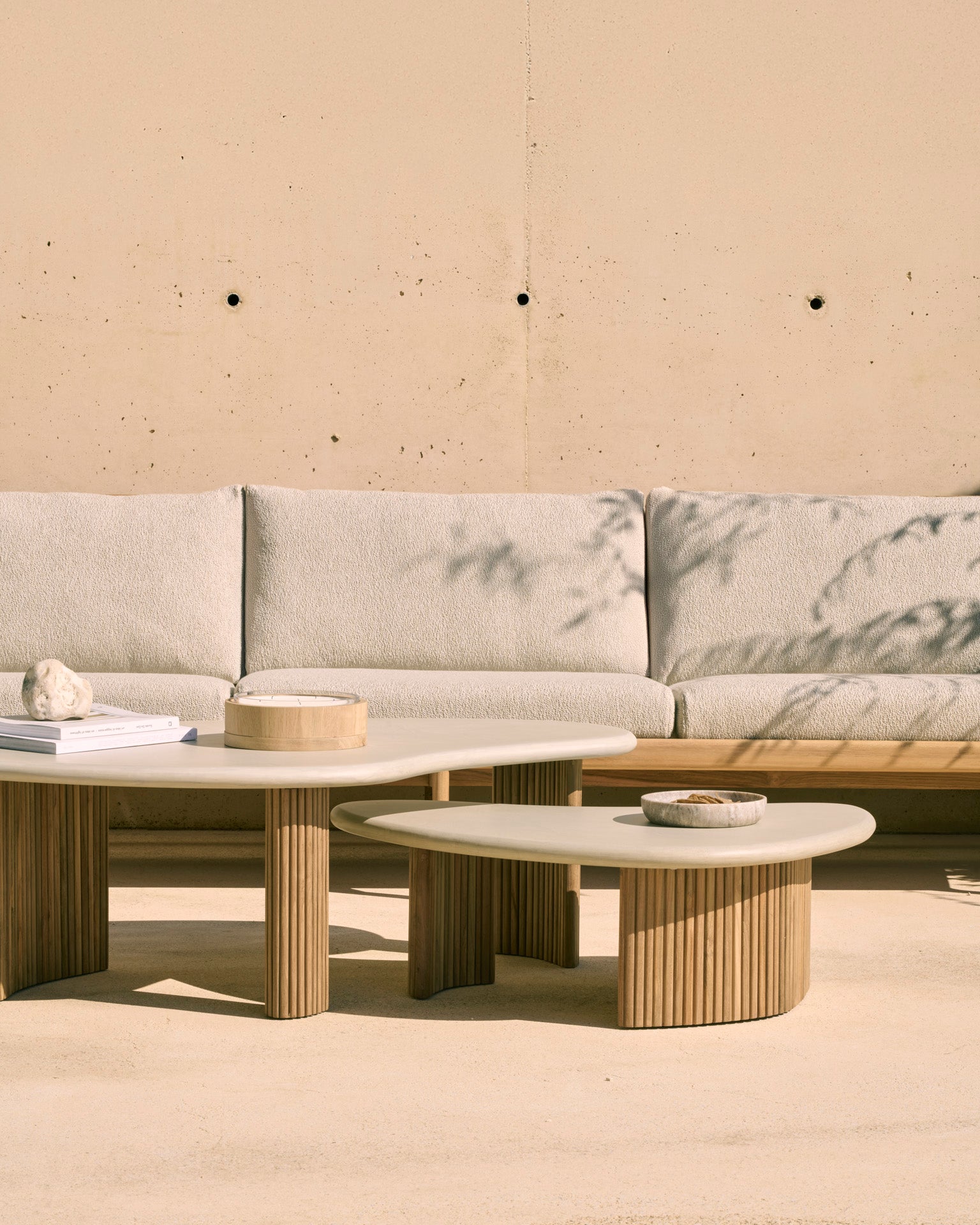 Boomerang Outdoor Coffee Tables - Goode Studio
