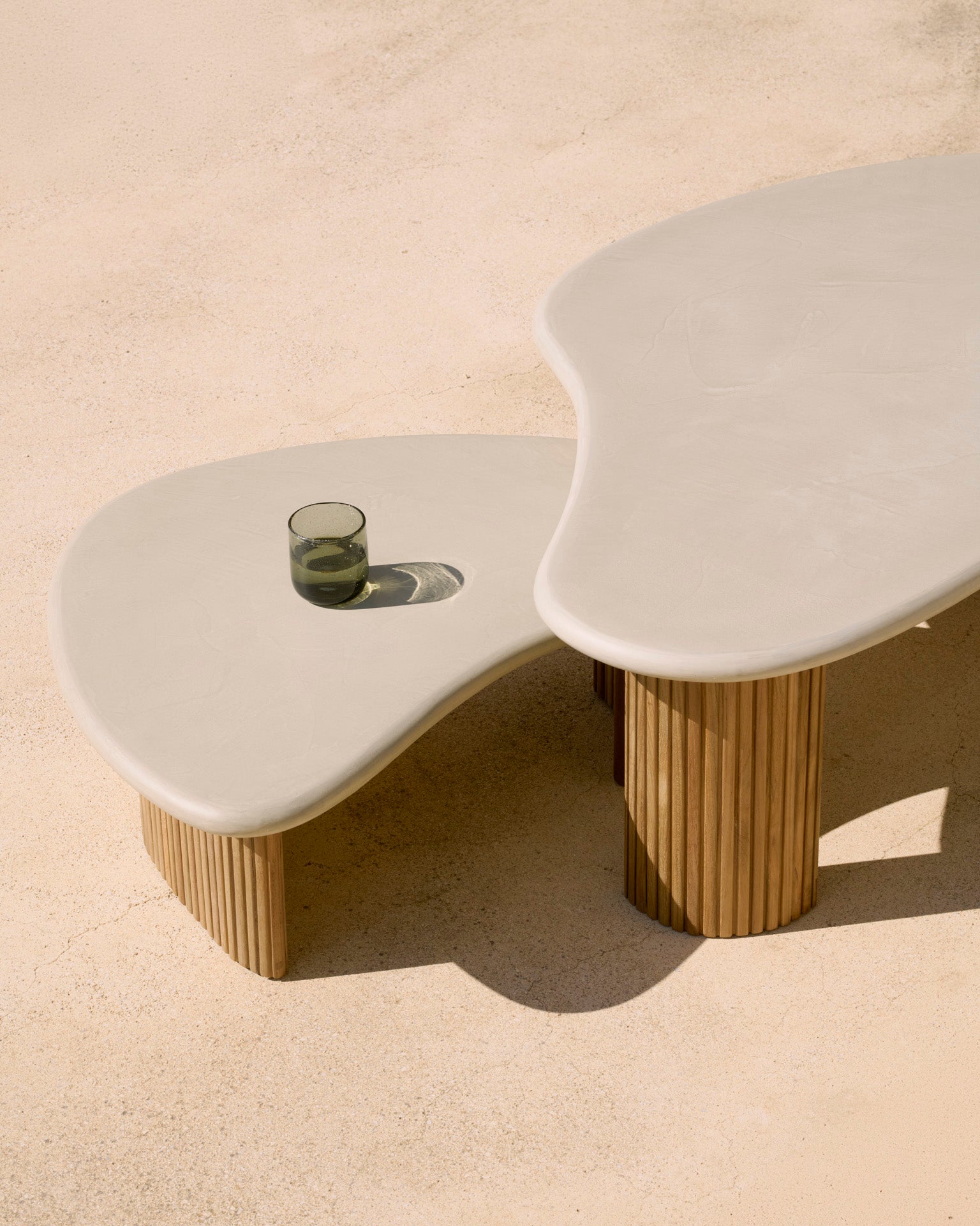 Boomerang Outdoor Coffee Tables - Goode Studio