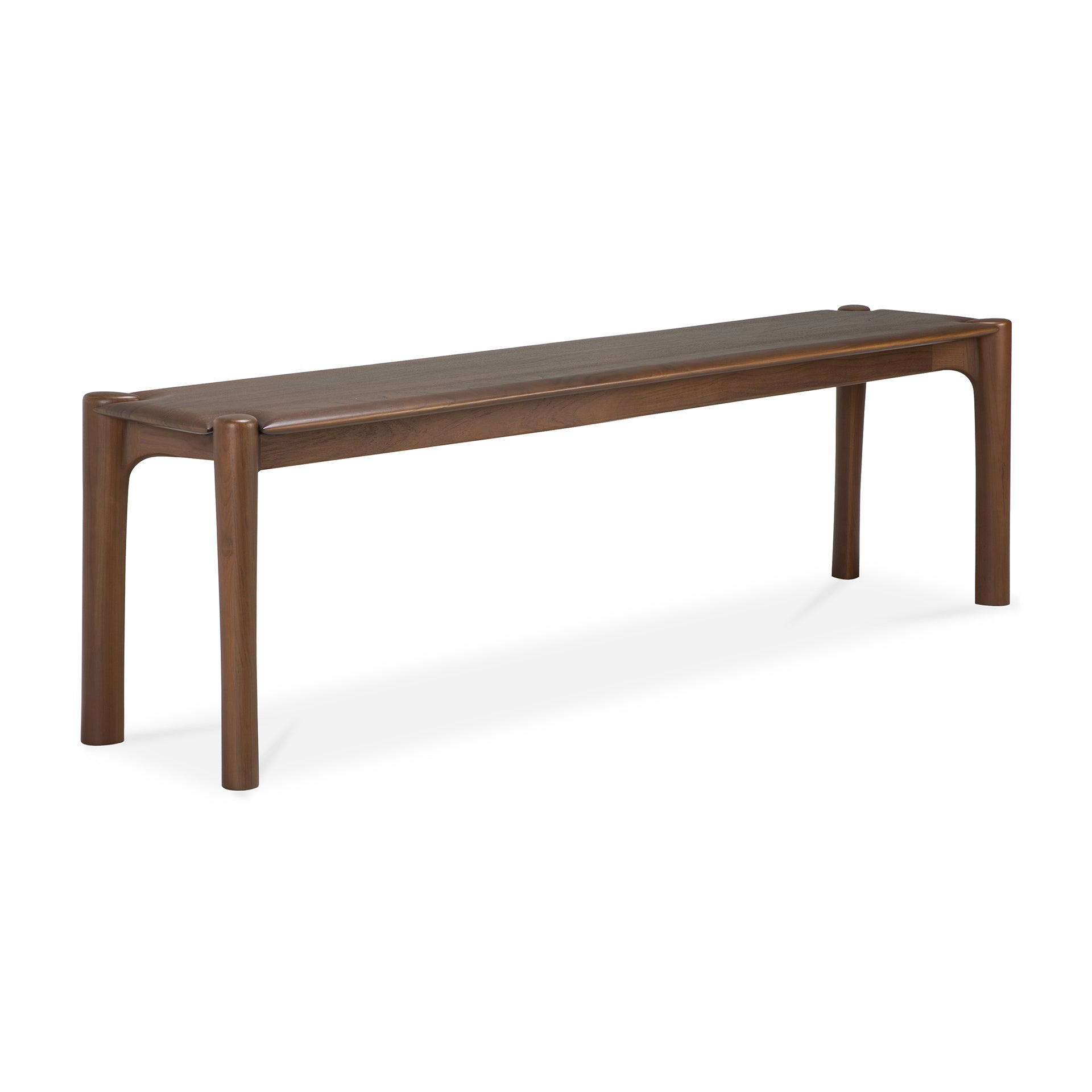 PI Bench, Teak Brown - Goode Studio