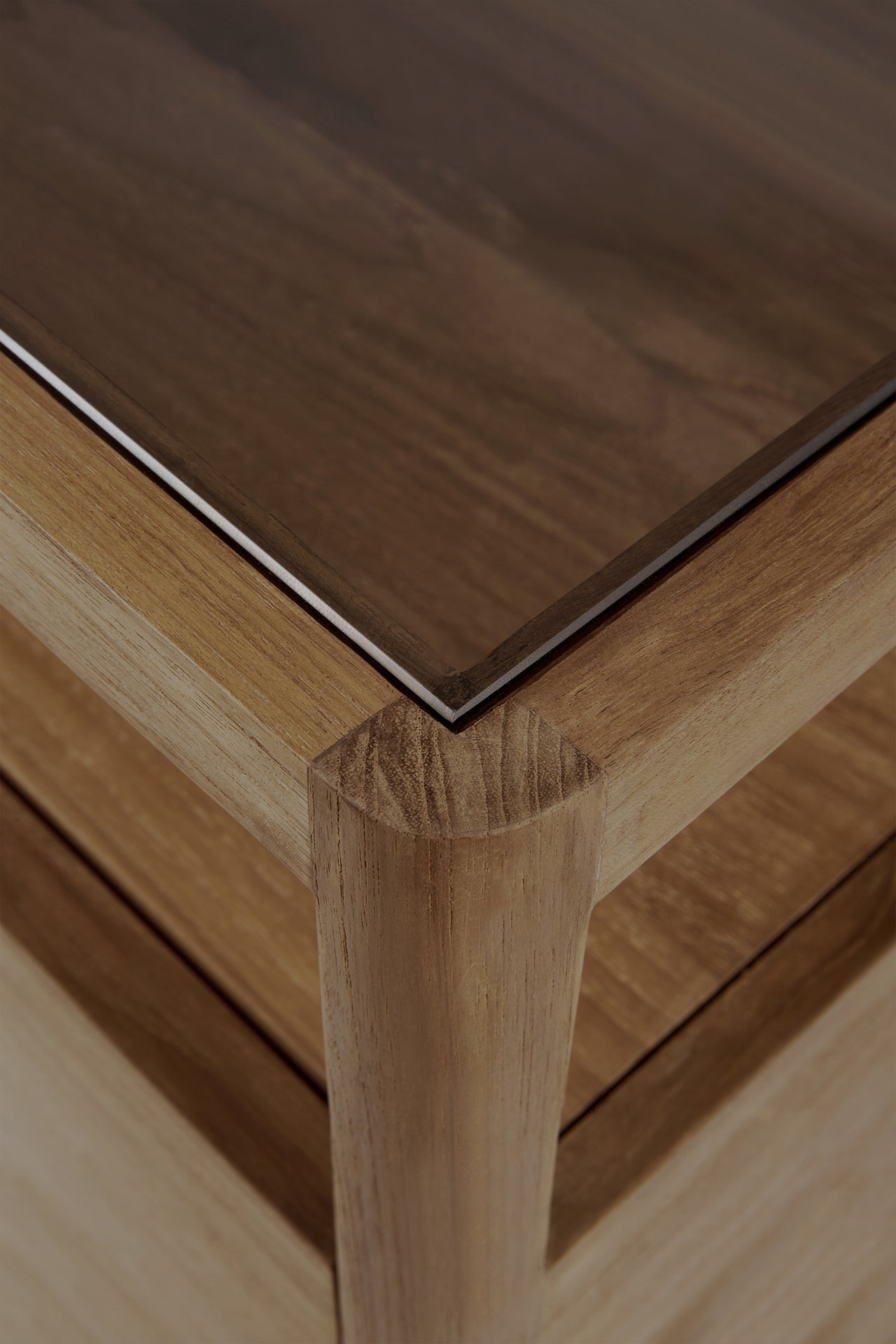 Spindle-dresser-varnished-reclaimed-teak-4-drawers-Goode-Studio