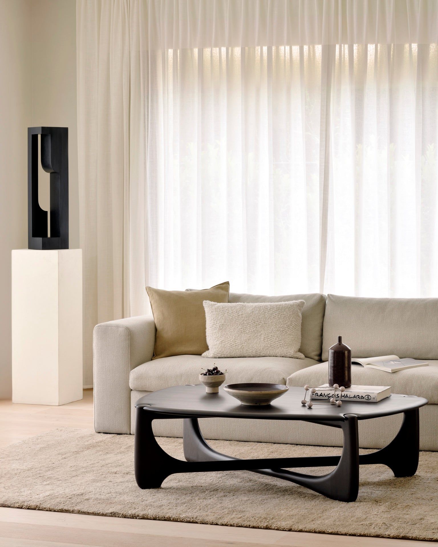 PI Coffee Table, Pebble - Goode Studio