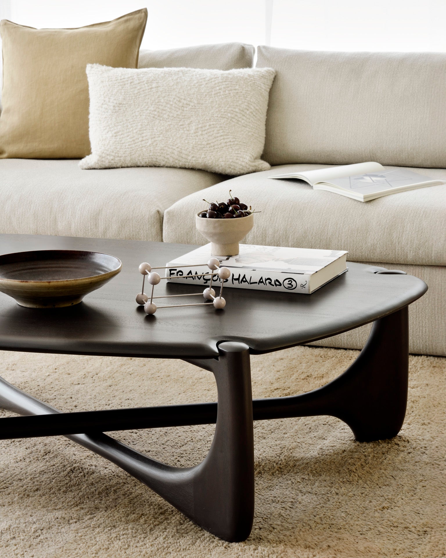PI Coffee Table, Pebble - Goode Studio