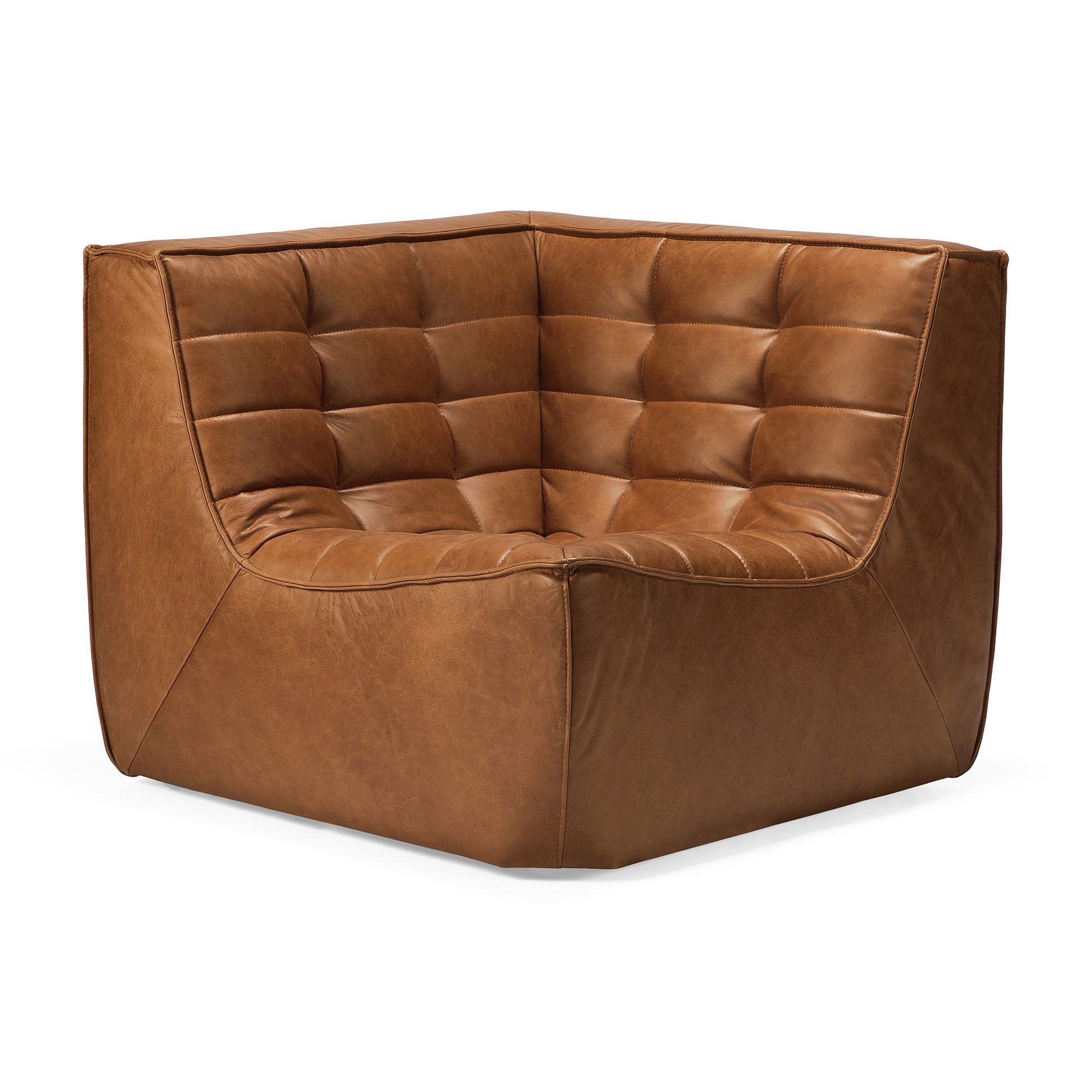 N701 Modular Sofa - Aniline Leather - Goode Studio