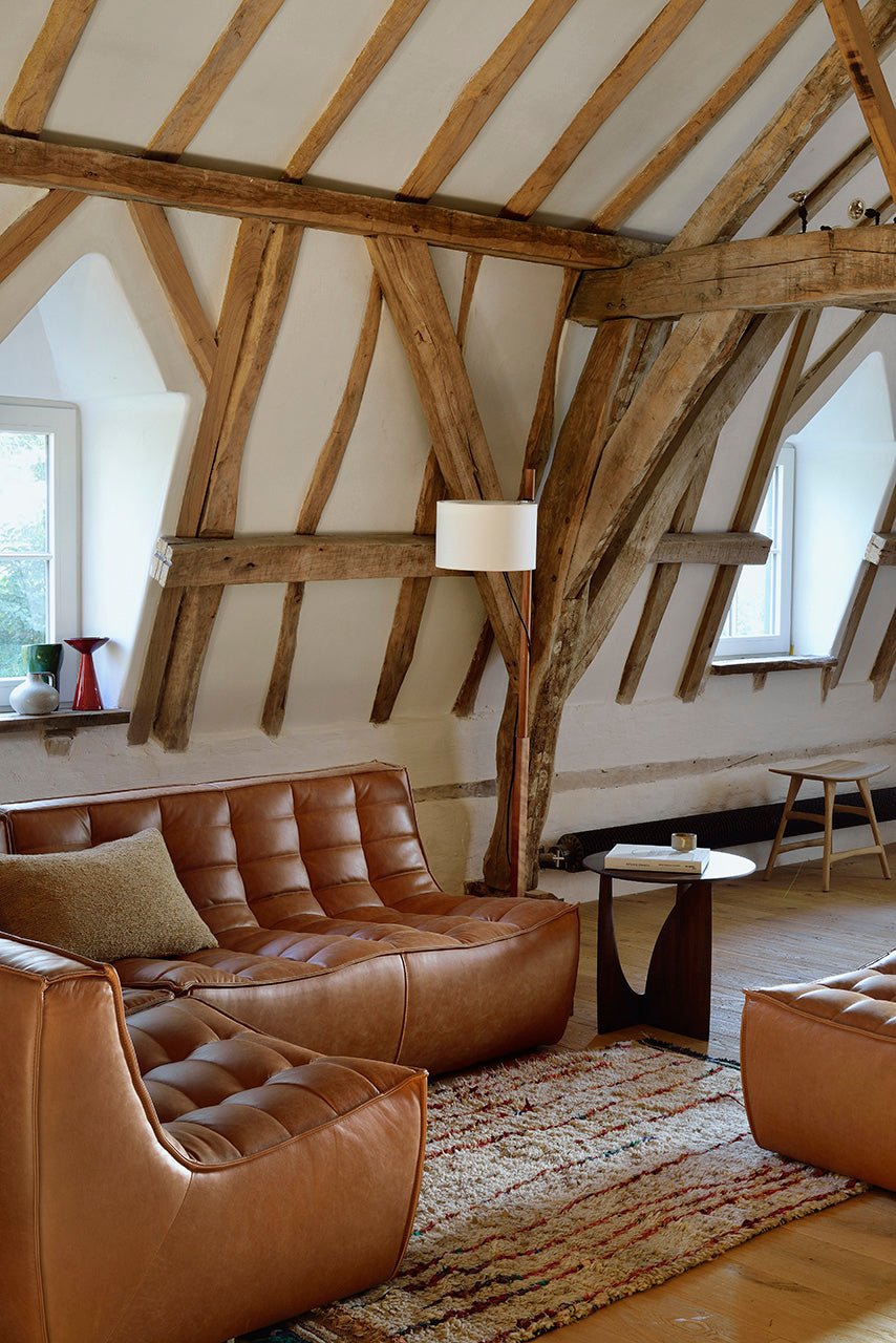 N701 Modular Sofa - Aniline Leather - Goode Studio