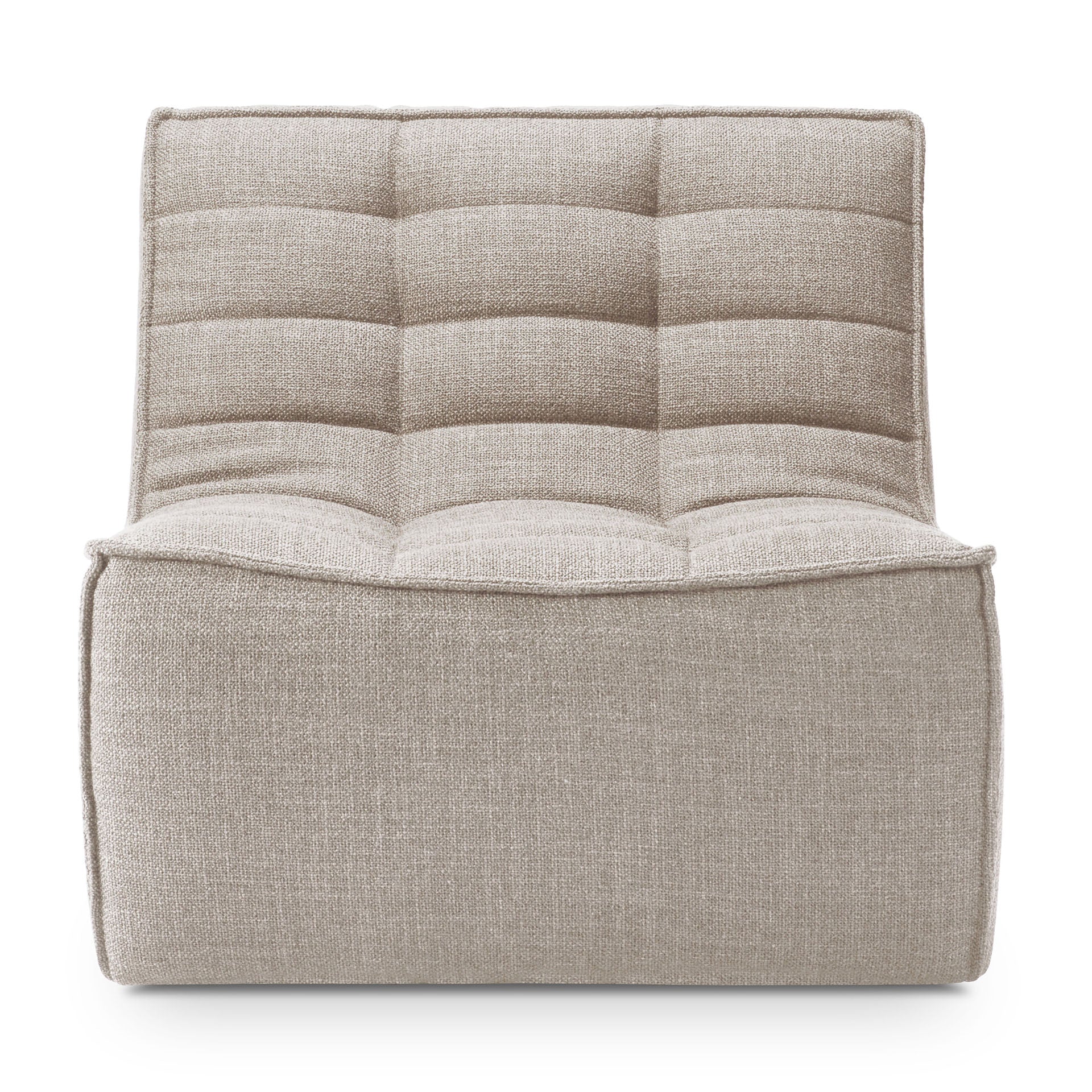 N701-sofa-1-seater-beige-front-cut-Goode-Studio