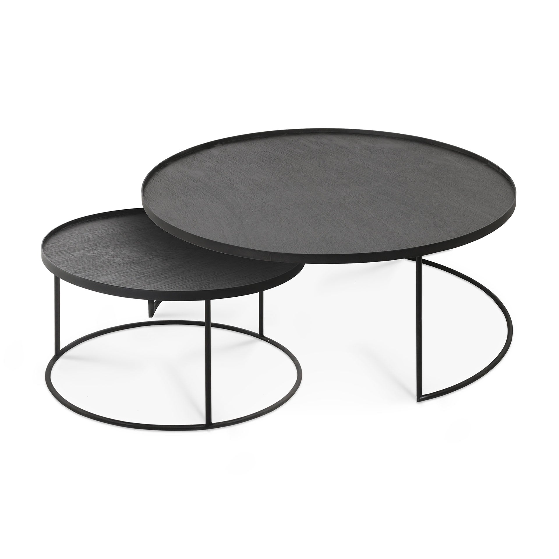 Tray Coffee Table Set - Round - Goode Studio