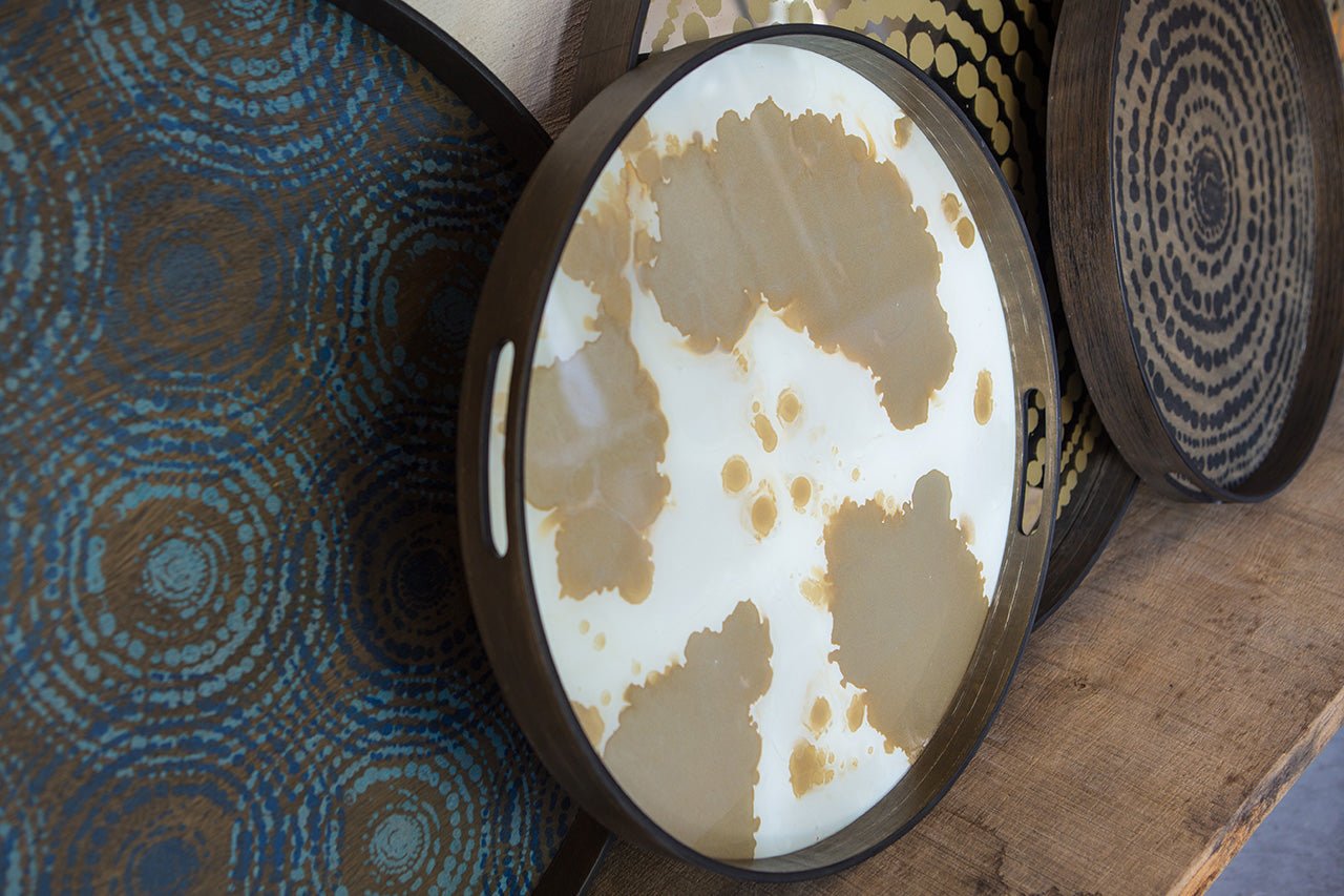 Organic Glass Tray - Goode Studio