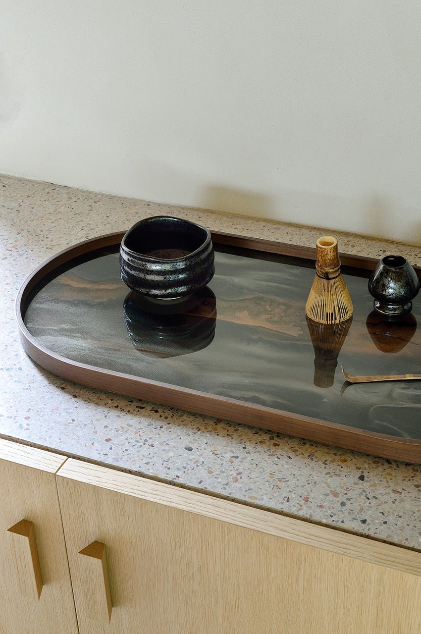 Oblong Organic Tray - Bronze - Goode Studio