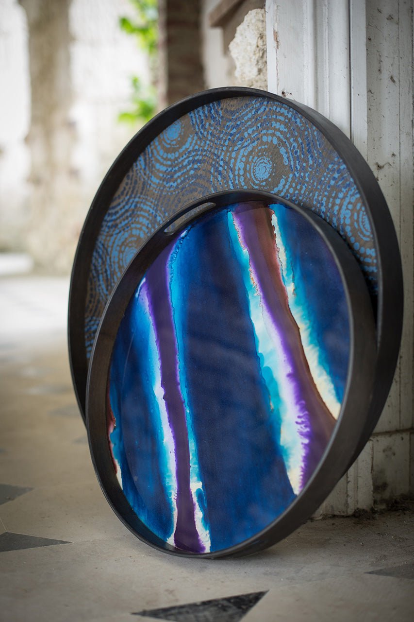 Beads Wooden Tray - Goode Studio