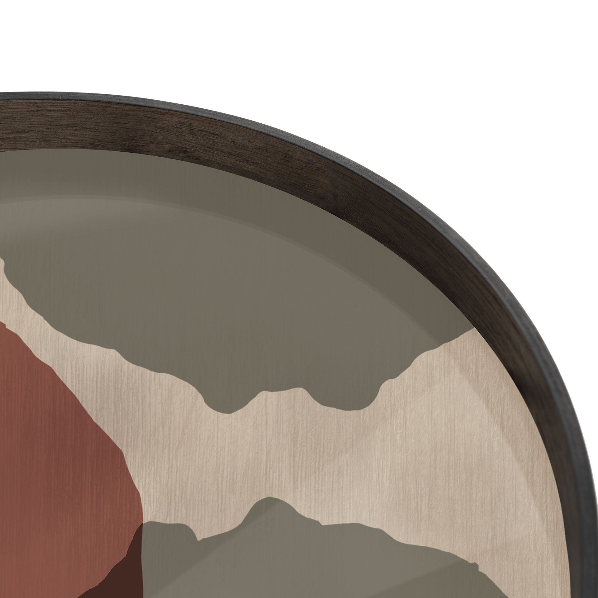 Overlapping Dots Glass Tray - Goode Studio