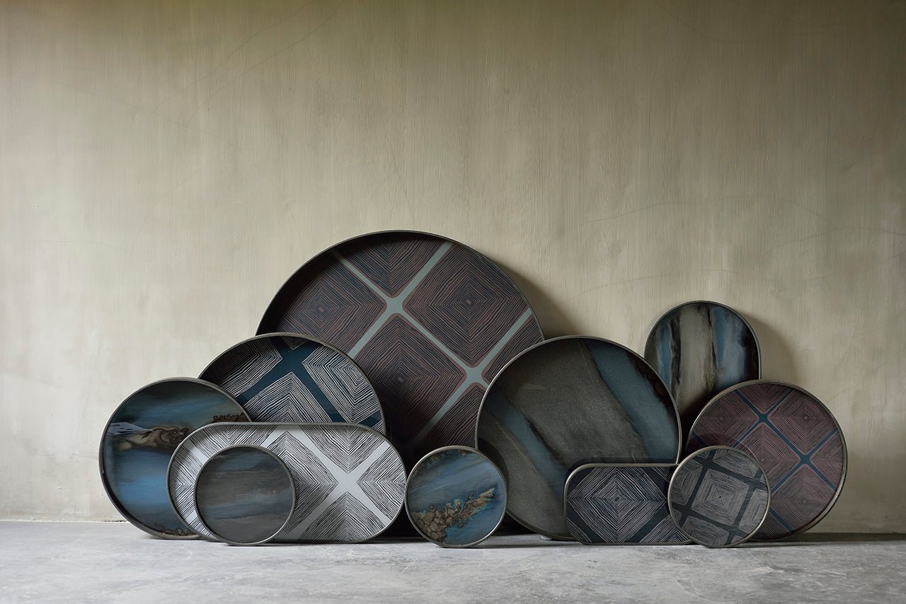 Organic Glass Valet Tray - Goode Studio