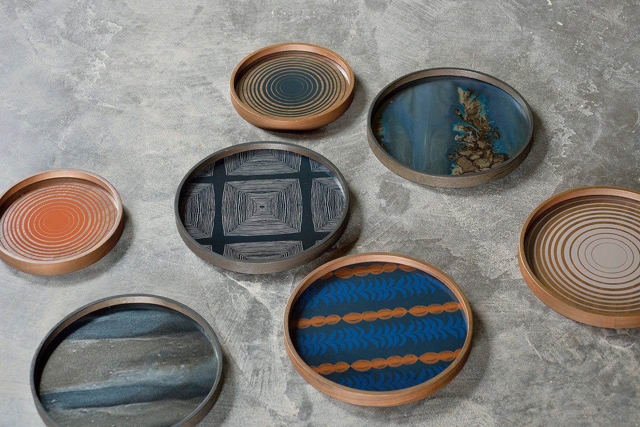 Organic Glass Valet Tray - Goode Studio