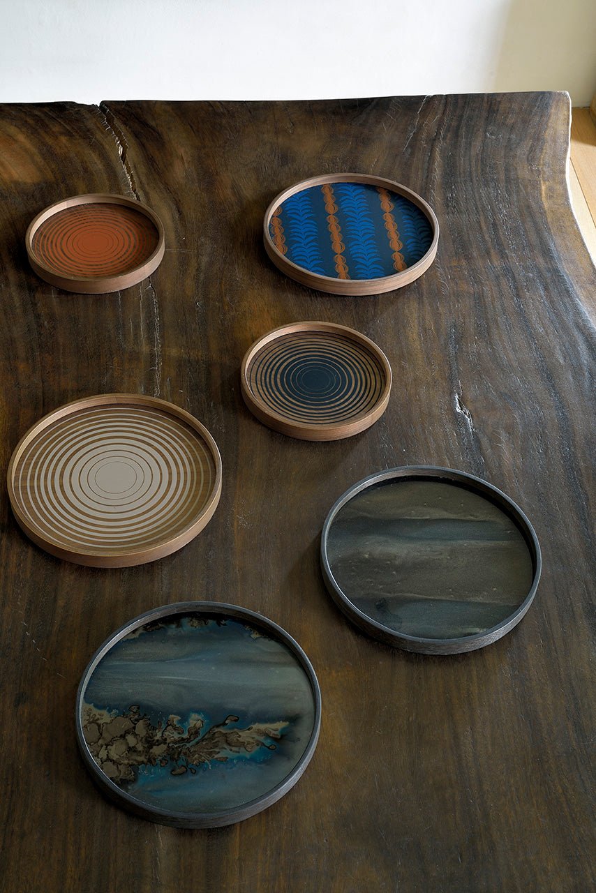 Organic Glass Valet Tray - Goode Studio