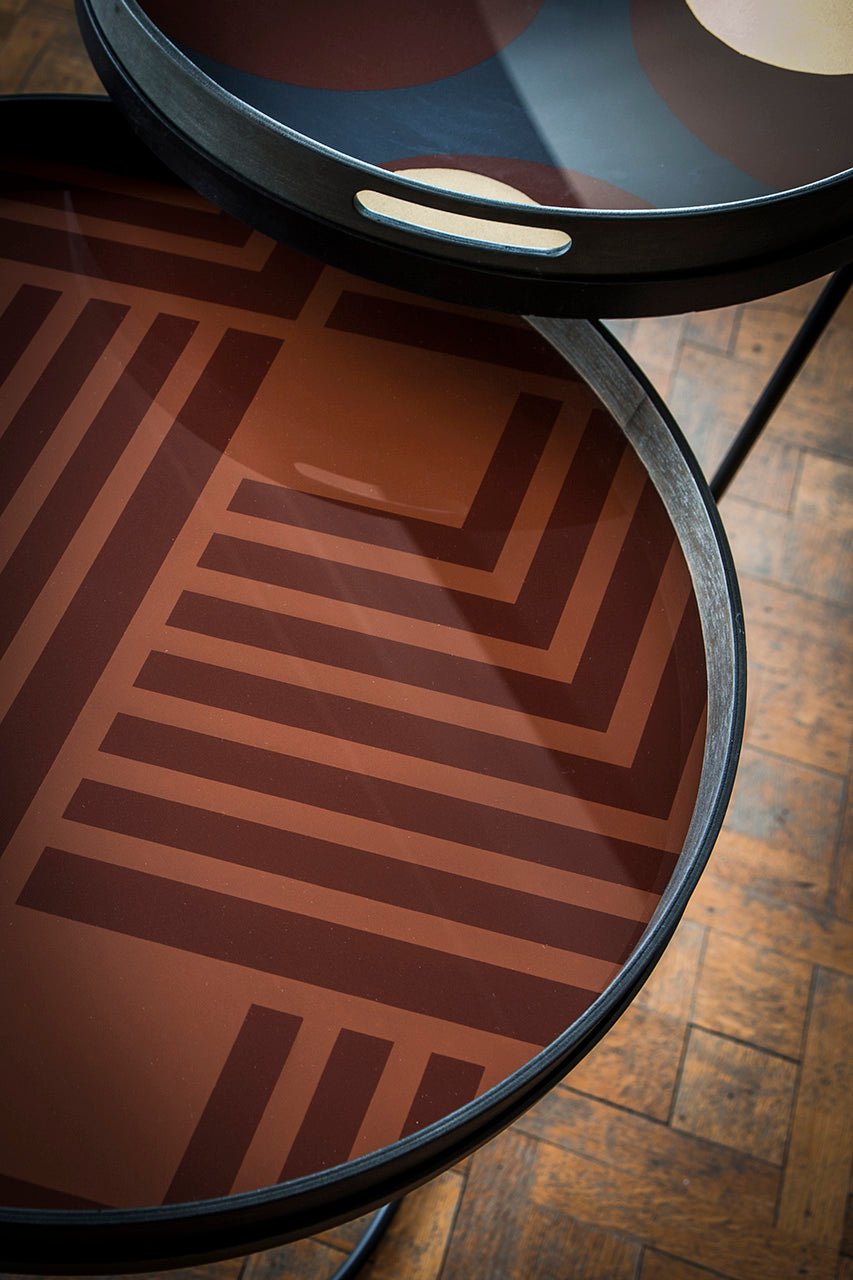 Tray Side Table - Set of Two - Goode Studio