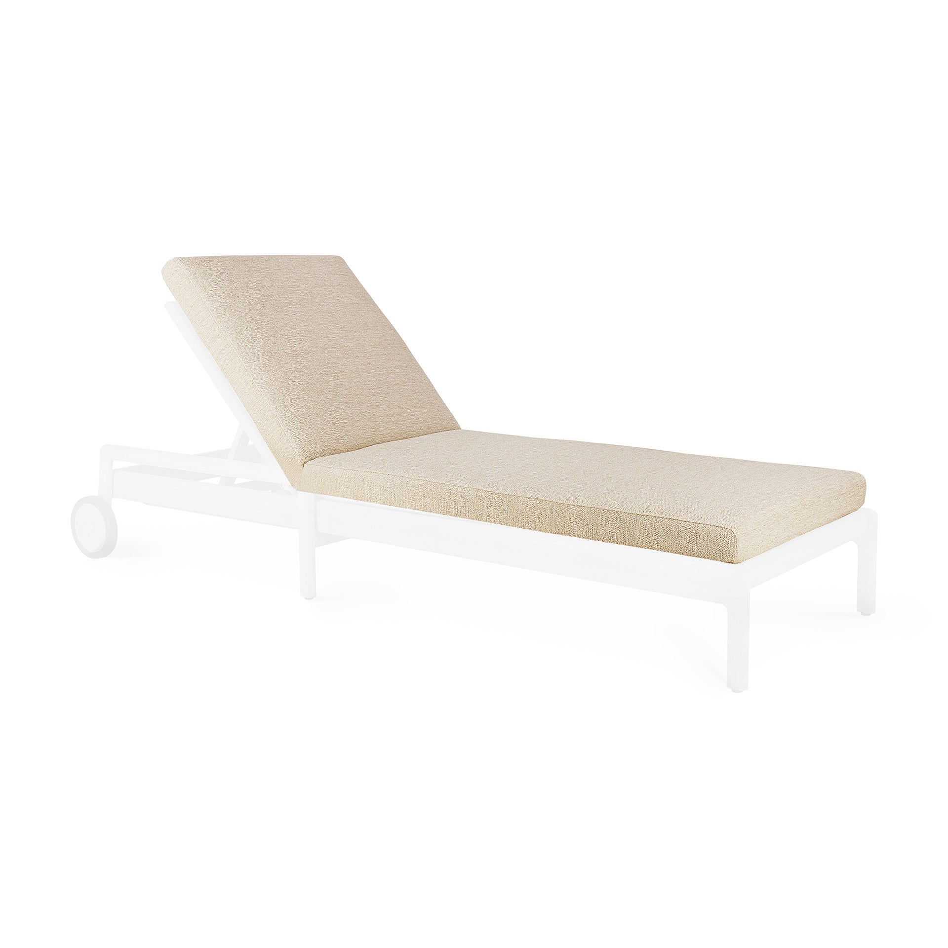 Jack Outdoor Adjustable Lounger Cushion - Goode Studio