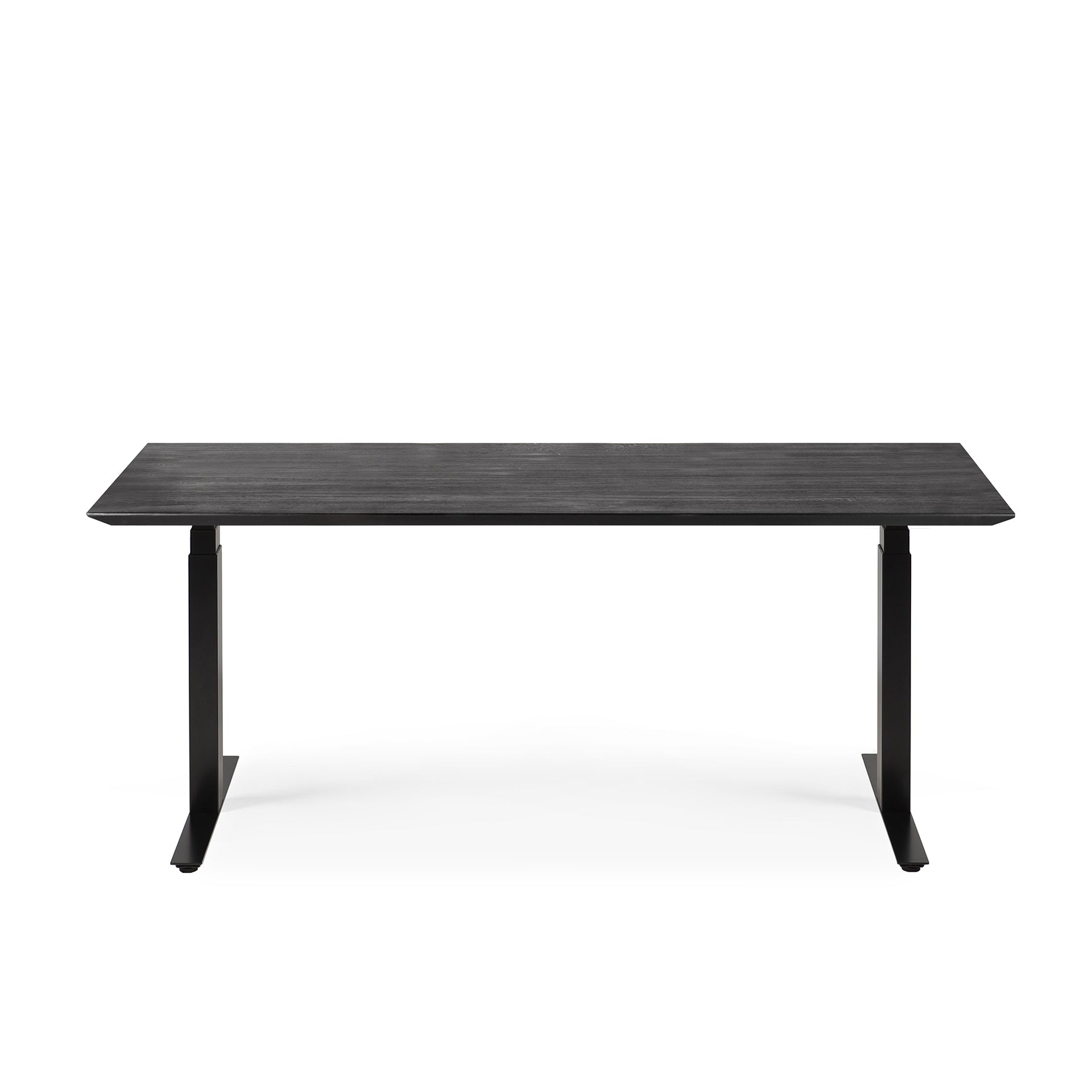 Oak-Bok-adjustable-desk-black-frame-EU-topblack-topblack-front-cut-Goode-Studio