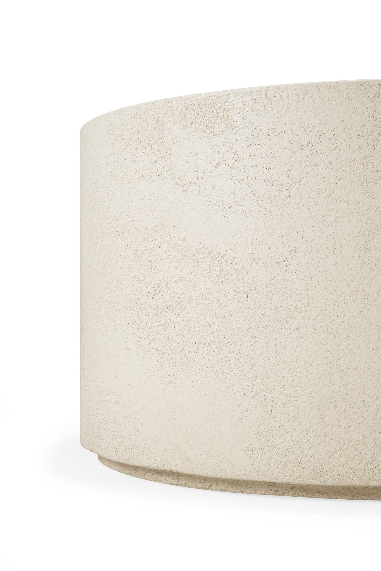 Elements-coffee-table-microcement-off-white-round-Goode-Studio