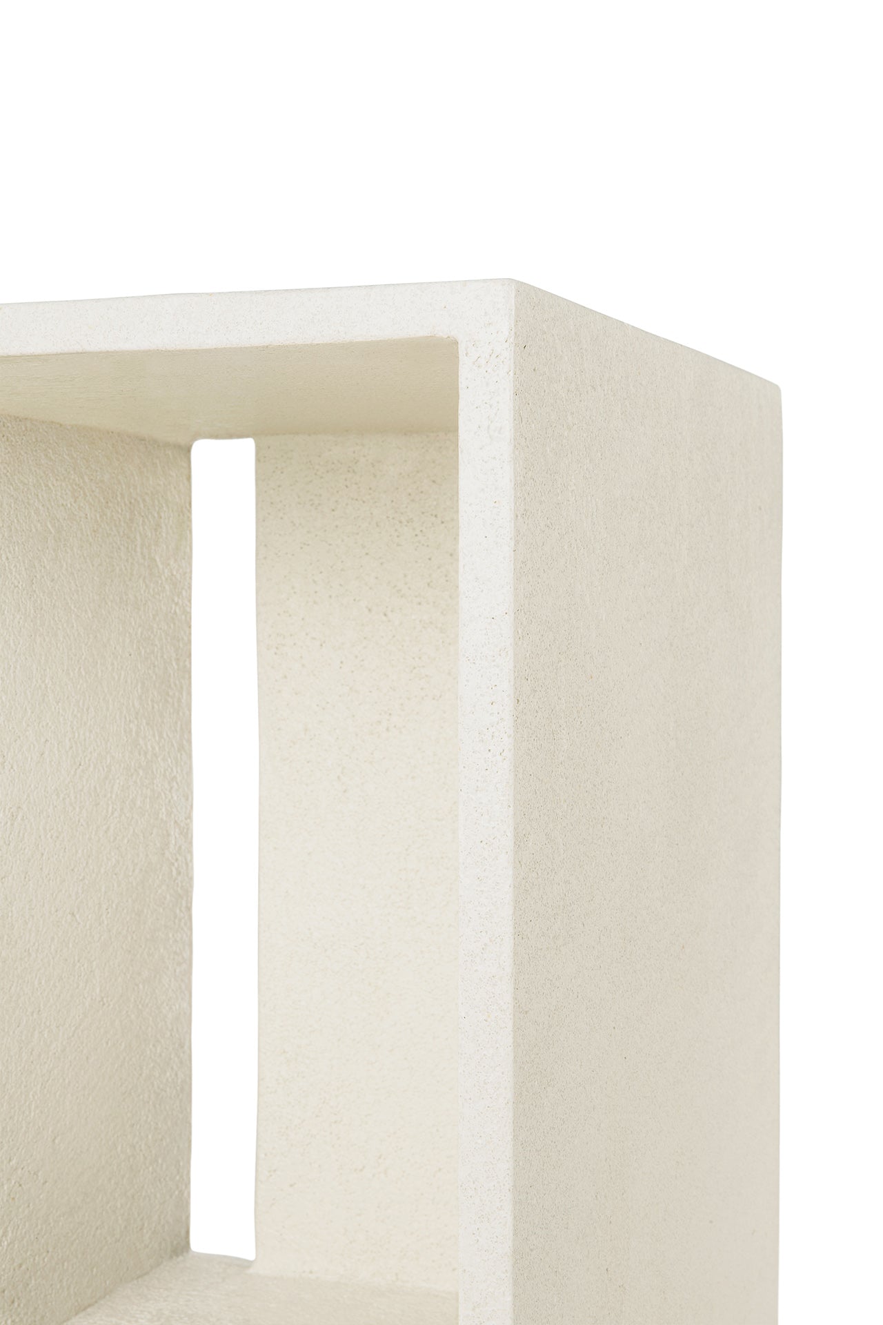 Elements-bedside-table-varnished-microcement-Off-White-cut-Goode-Studio