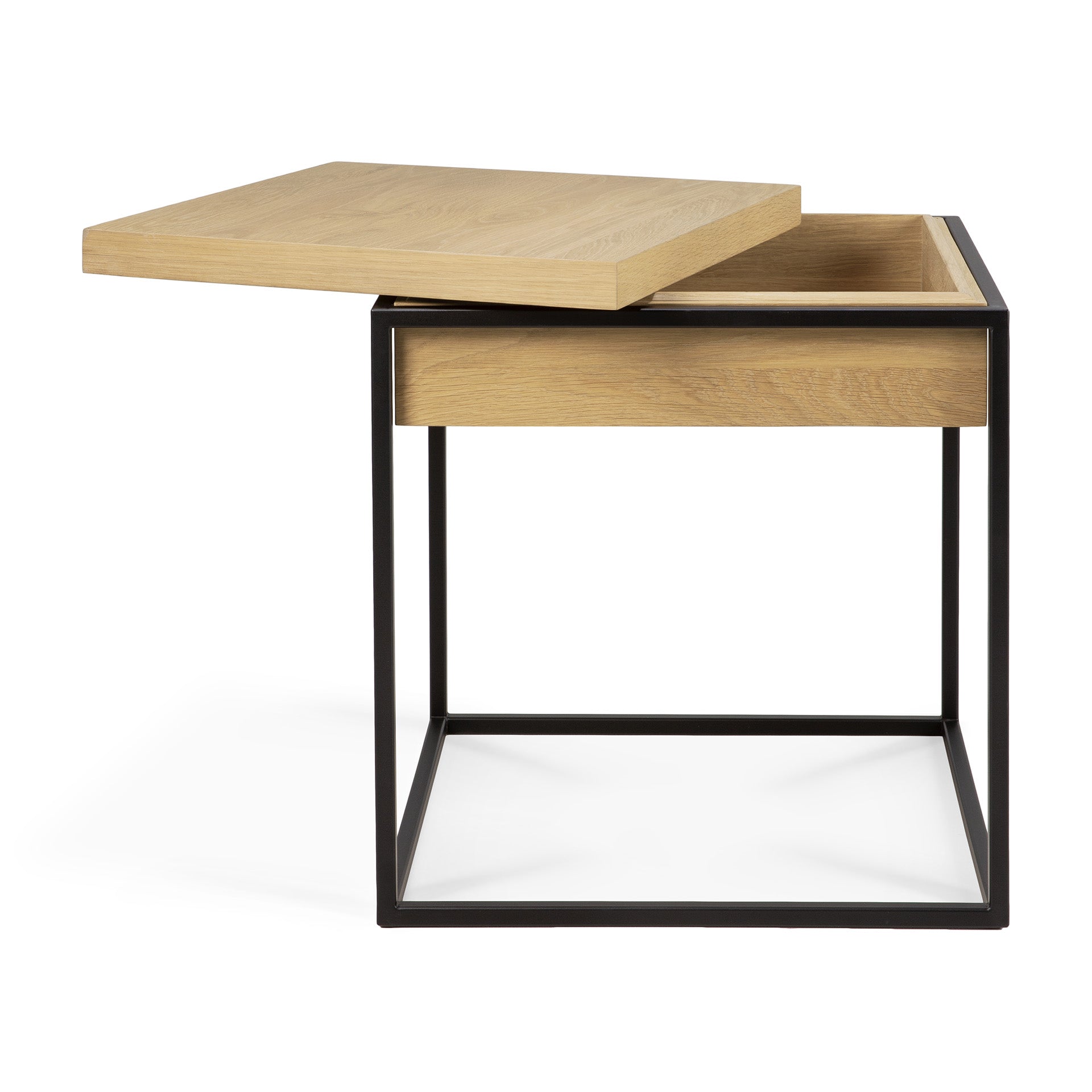 Oak-Monolit-side-table-front-cut-Goode-Studio