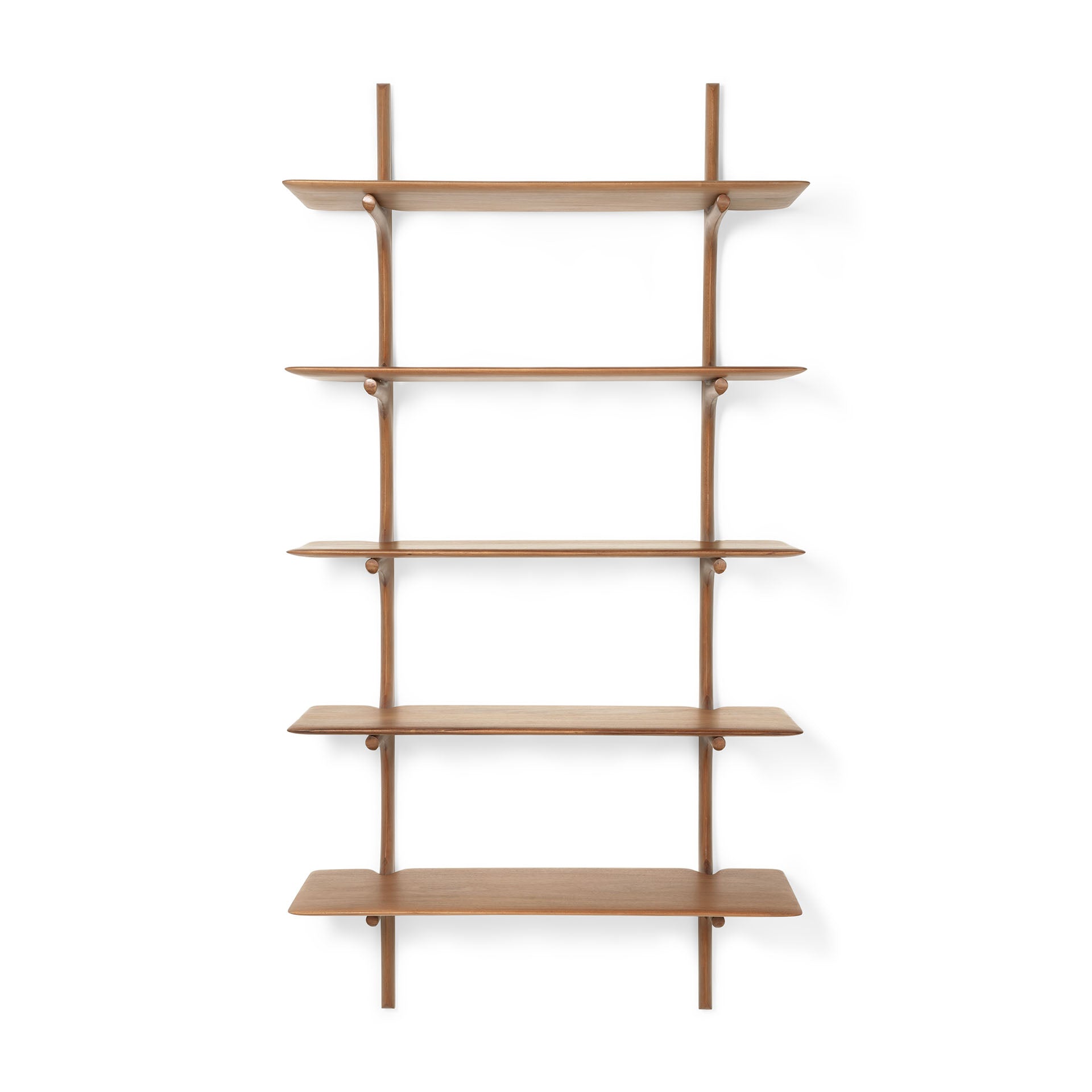 PI Wall Shelf, Mahogany - Goode Studio
