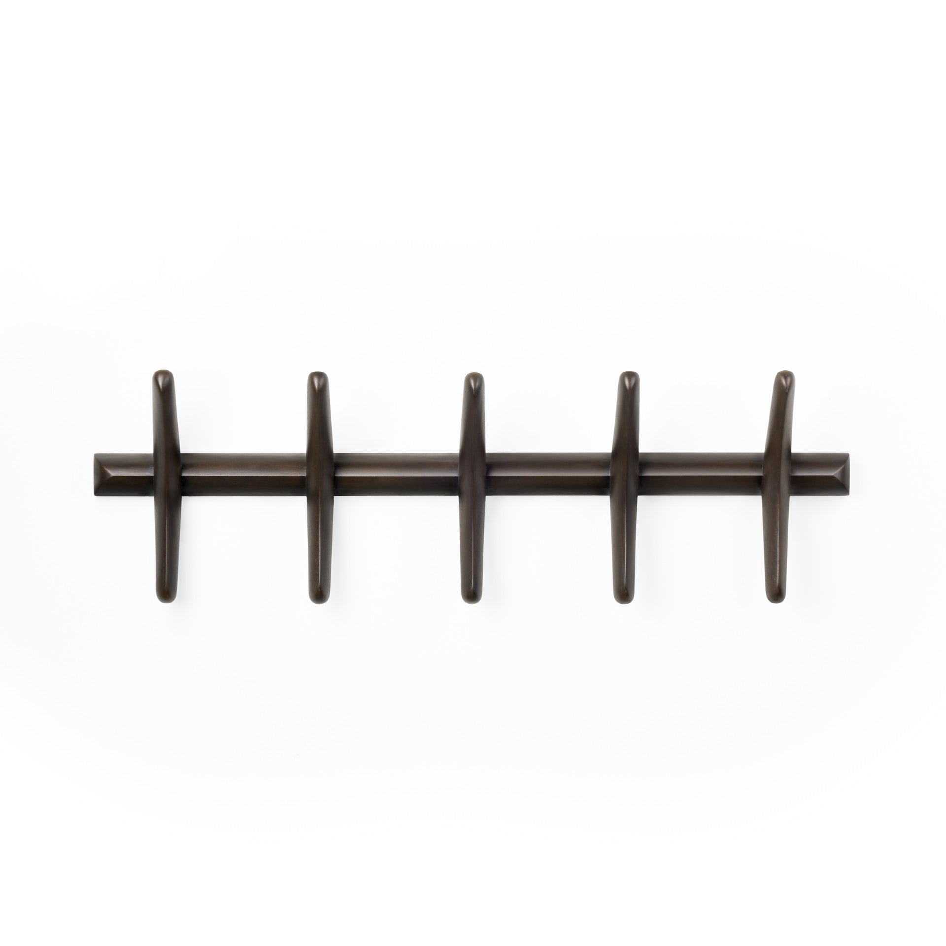 Mahogany-PI-Wall-coat-rack-dark-brown-front-cut-Goode-Studio