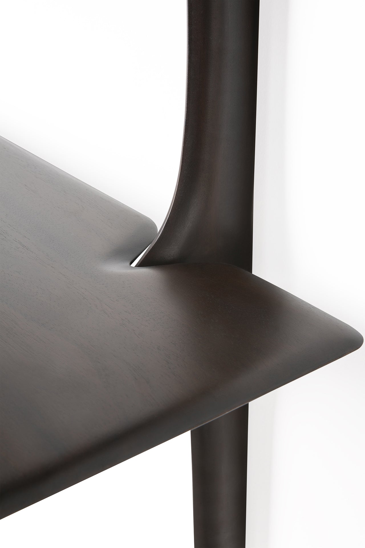 Mahogany-Polished-Imperfect-dark-brown-wall-shelf-2-shelves-Goode-Studio