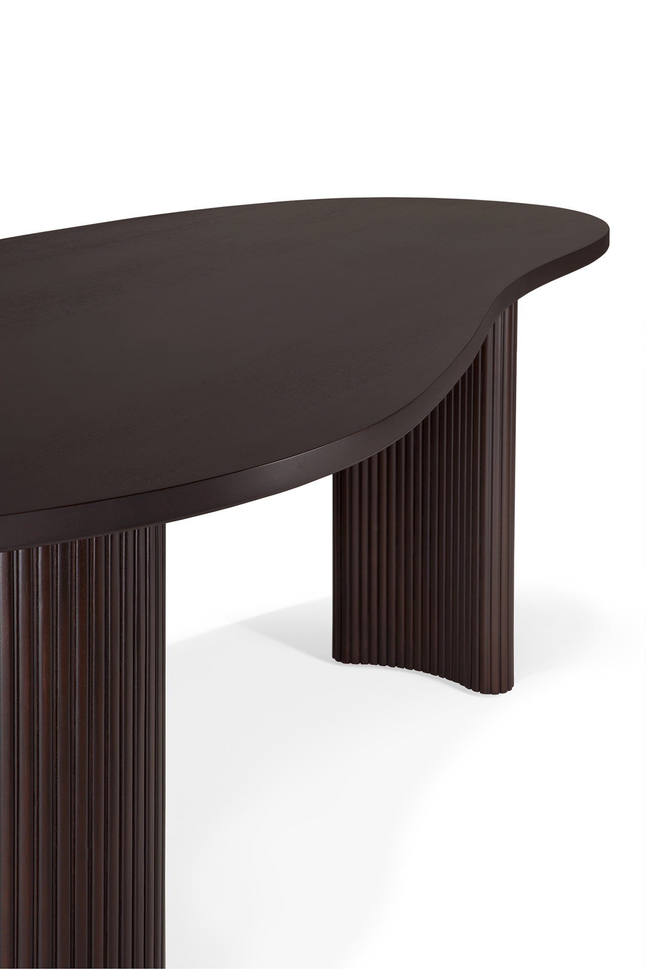 Boomerang-desk-varnished-mahogany-dark-brown-pebble-shape-Goode-Studio